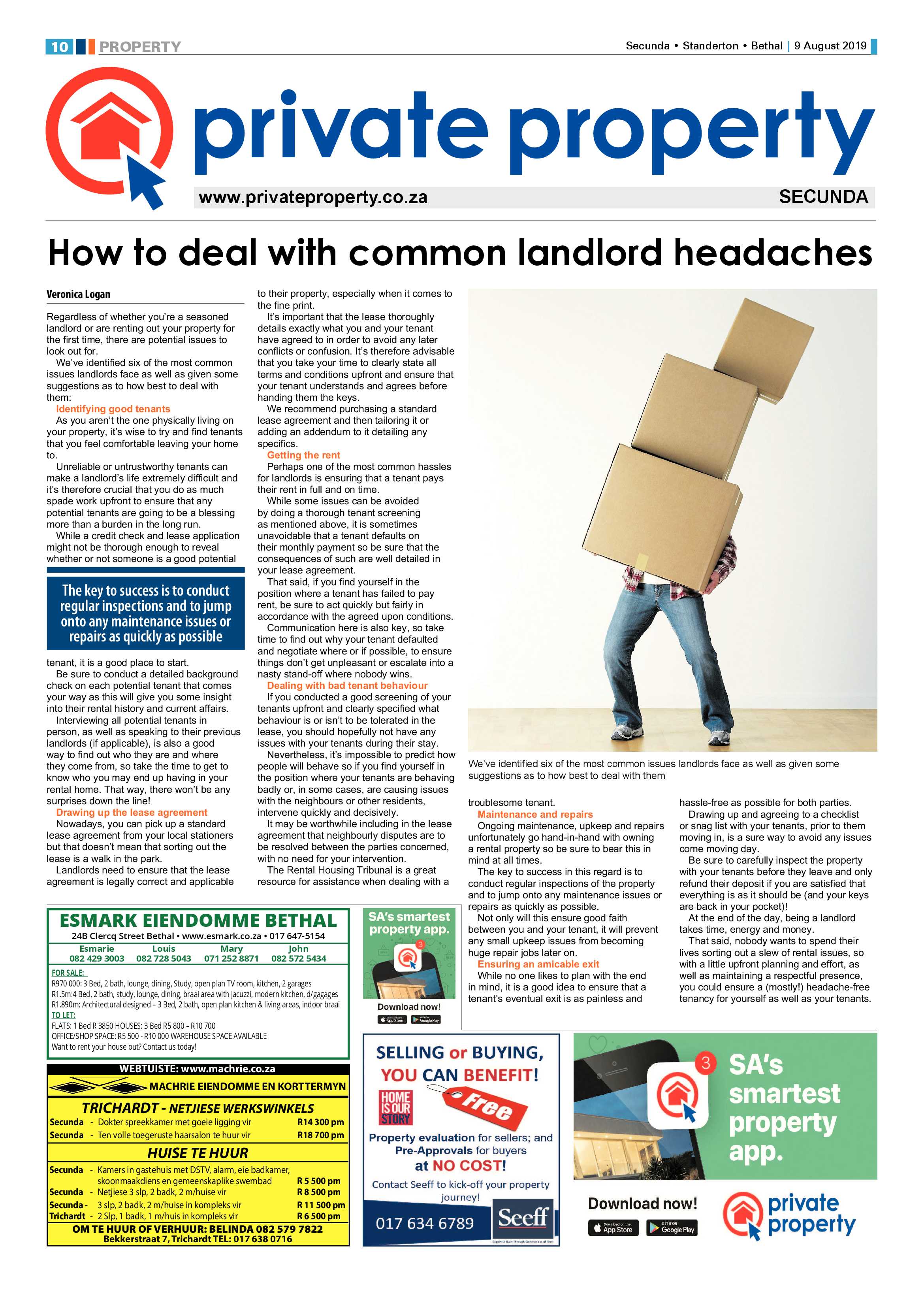 Ridge Times 9 August 2019 page 10