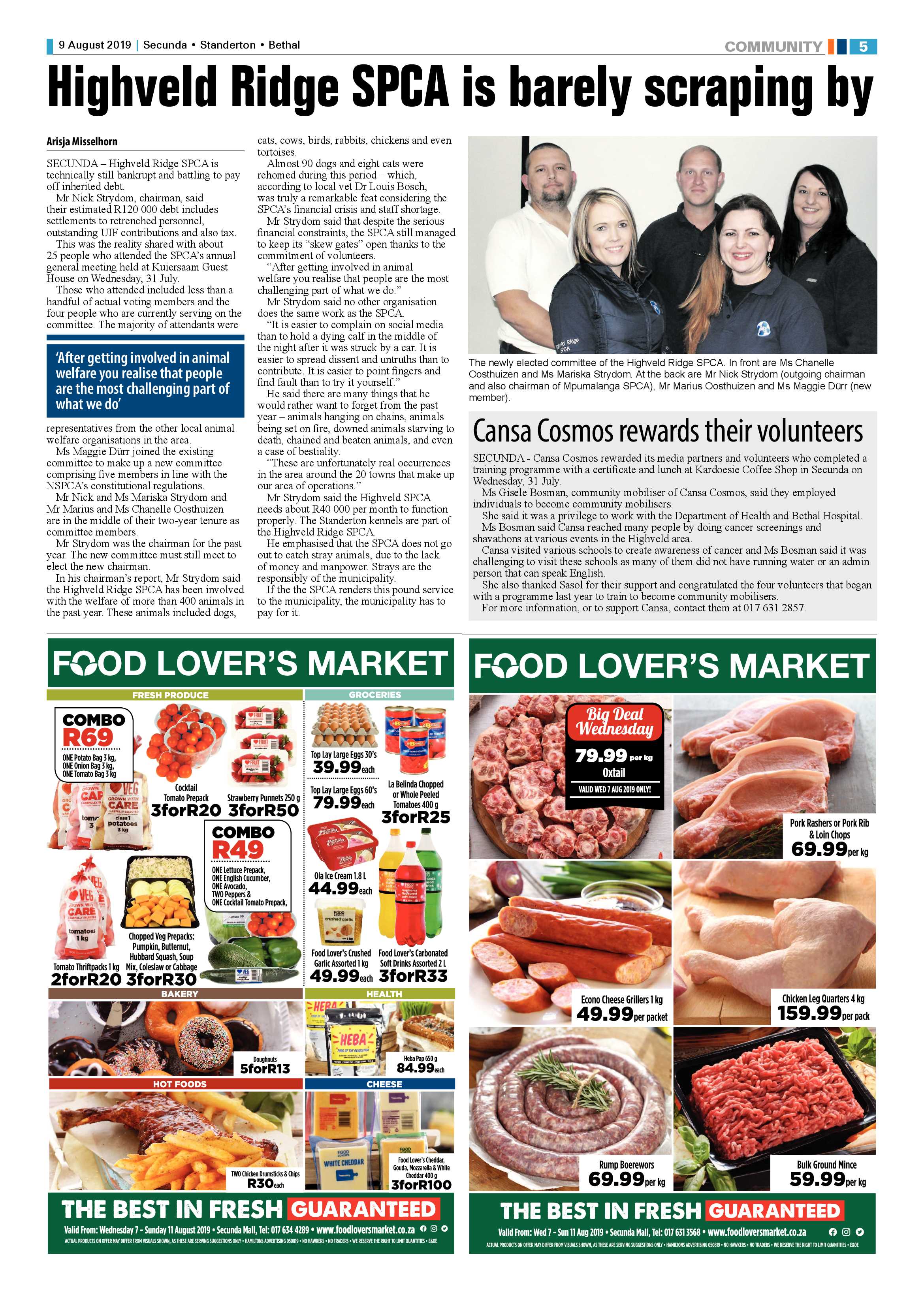 Ridge Times 9 August 2019 page 5