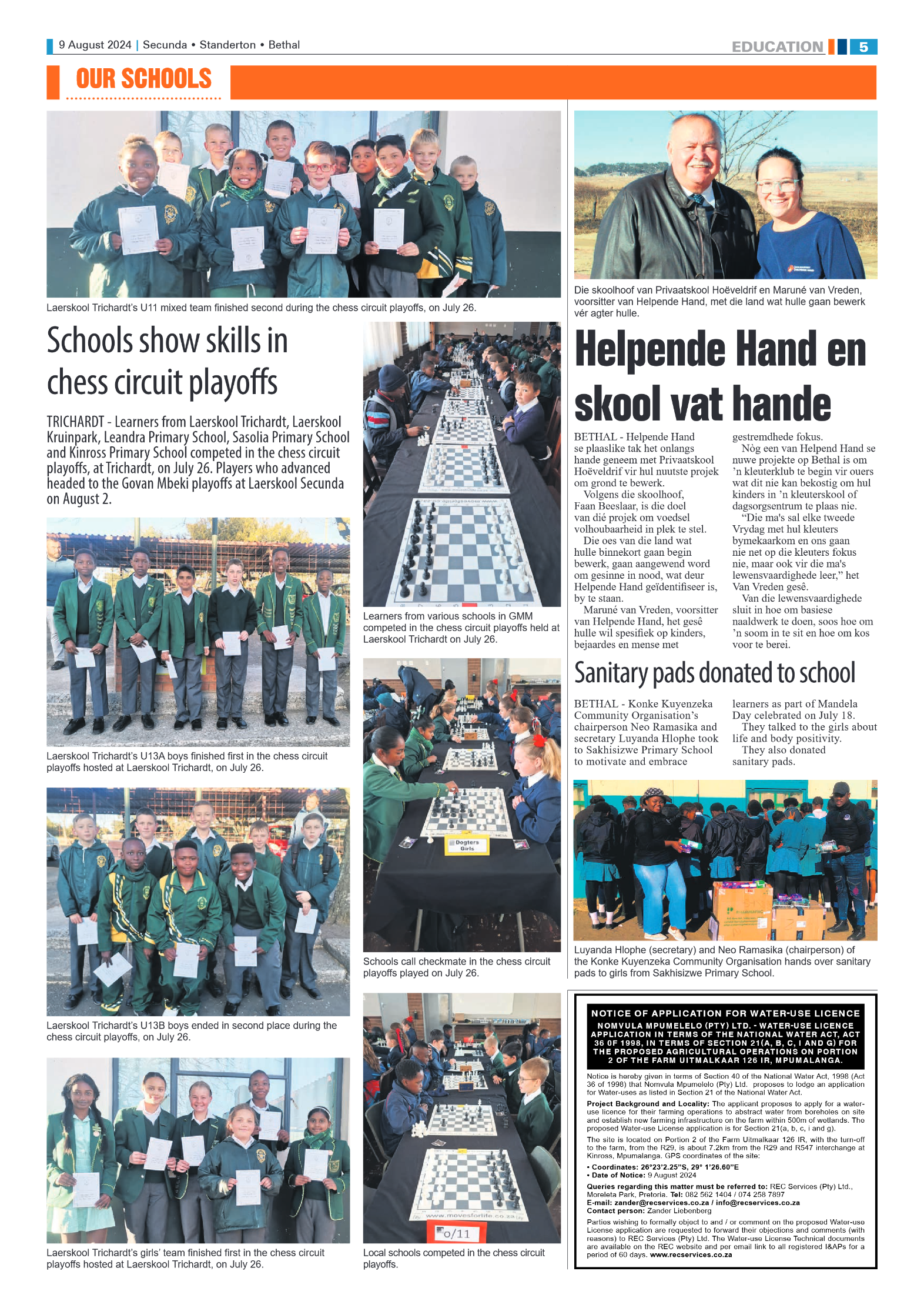 Ridge Times 9 August 2024 page 5