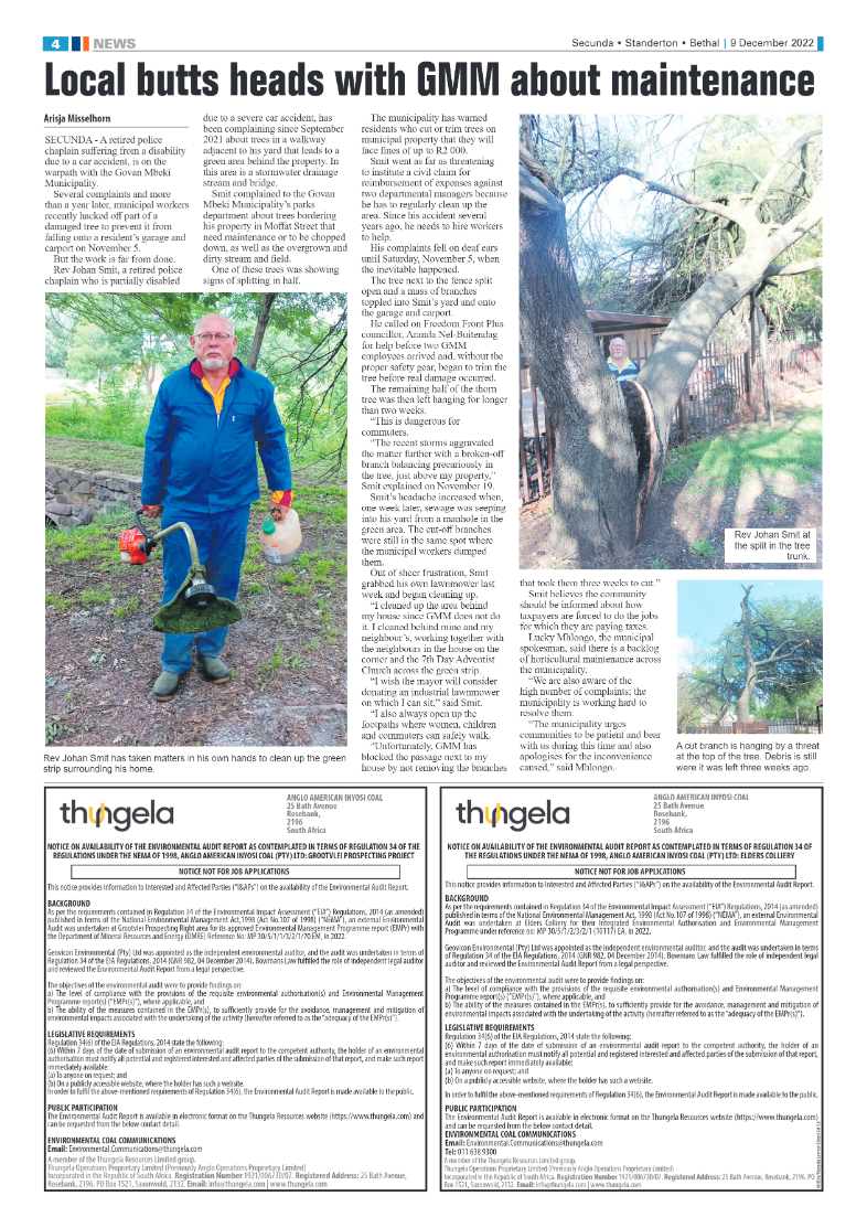 Ridge Times 9 Dec 2022 page 4