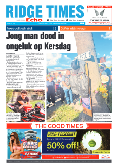 Ridge Times 9 January 2026