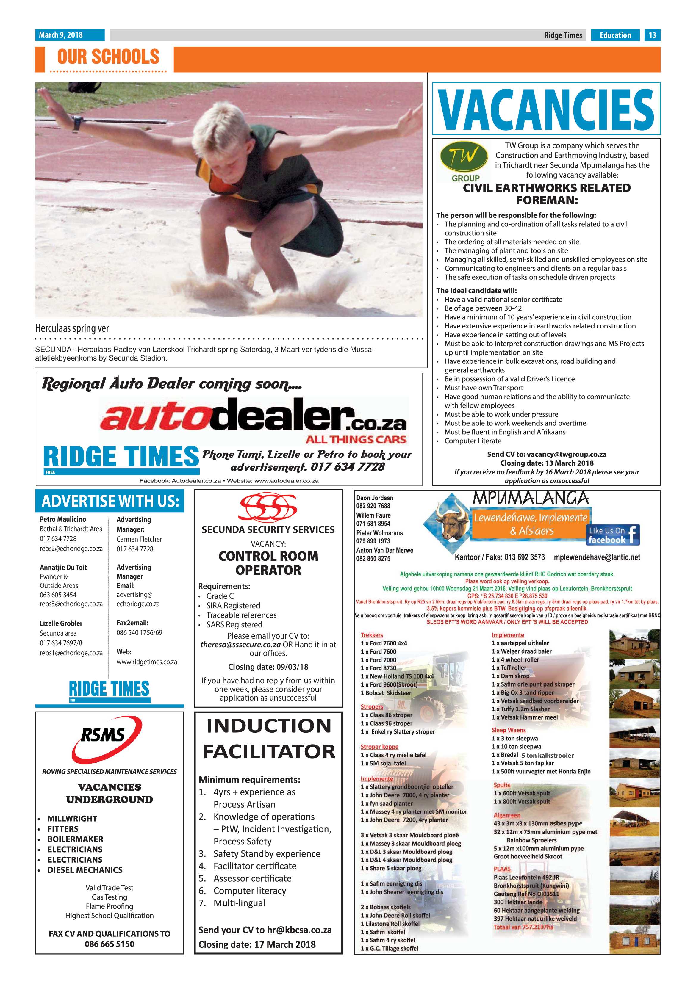 Ridge Times 9 March 2018 page 13