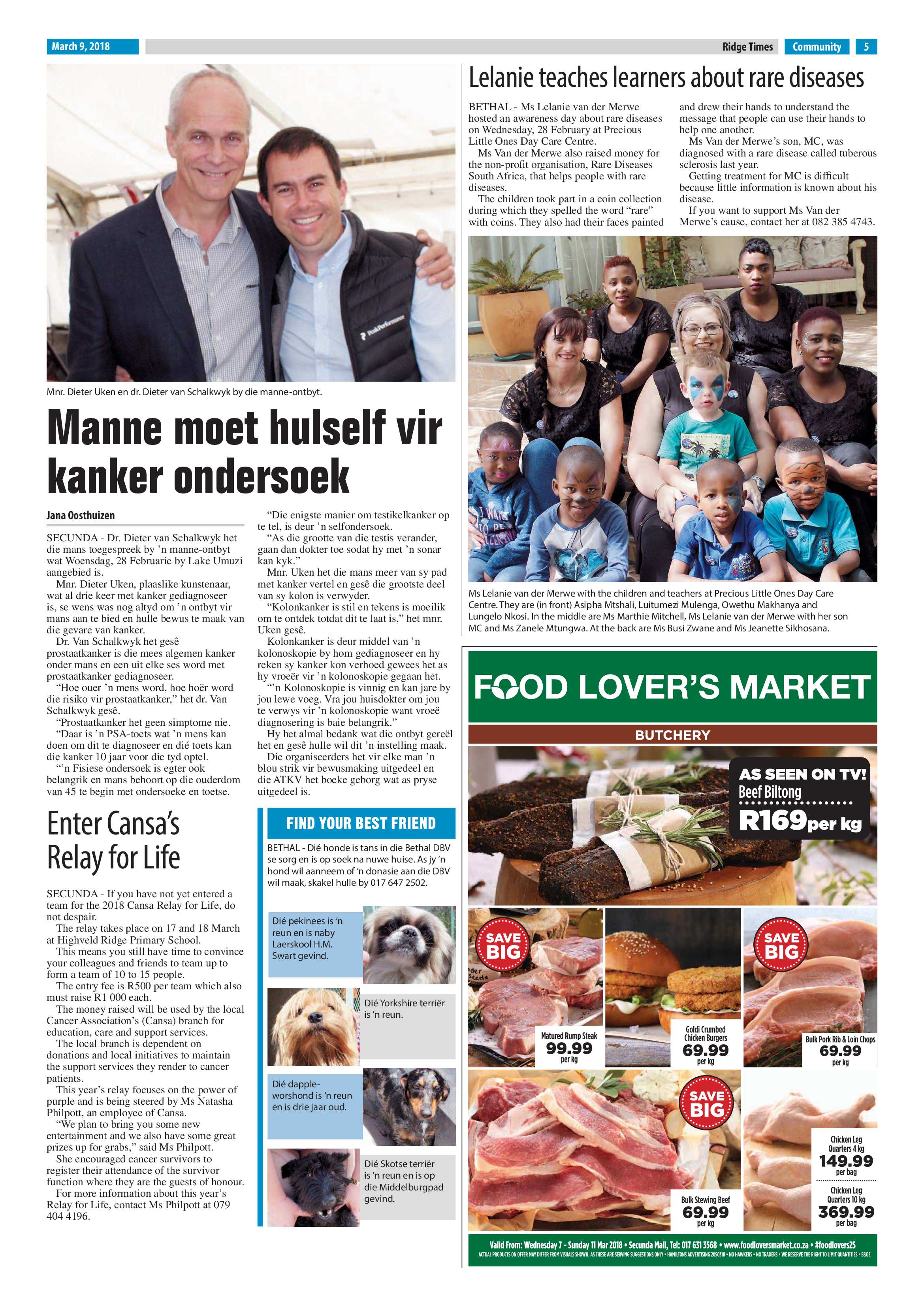 Ridge Times 9 March 2018 page 5
