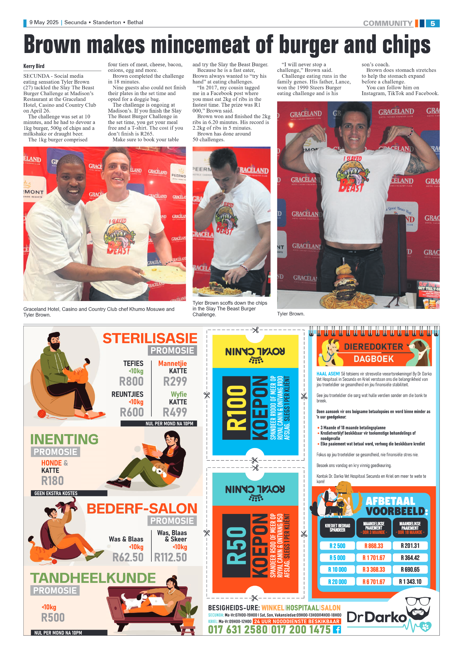 Ridge Times 9 May 2025 page 5