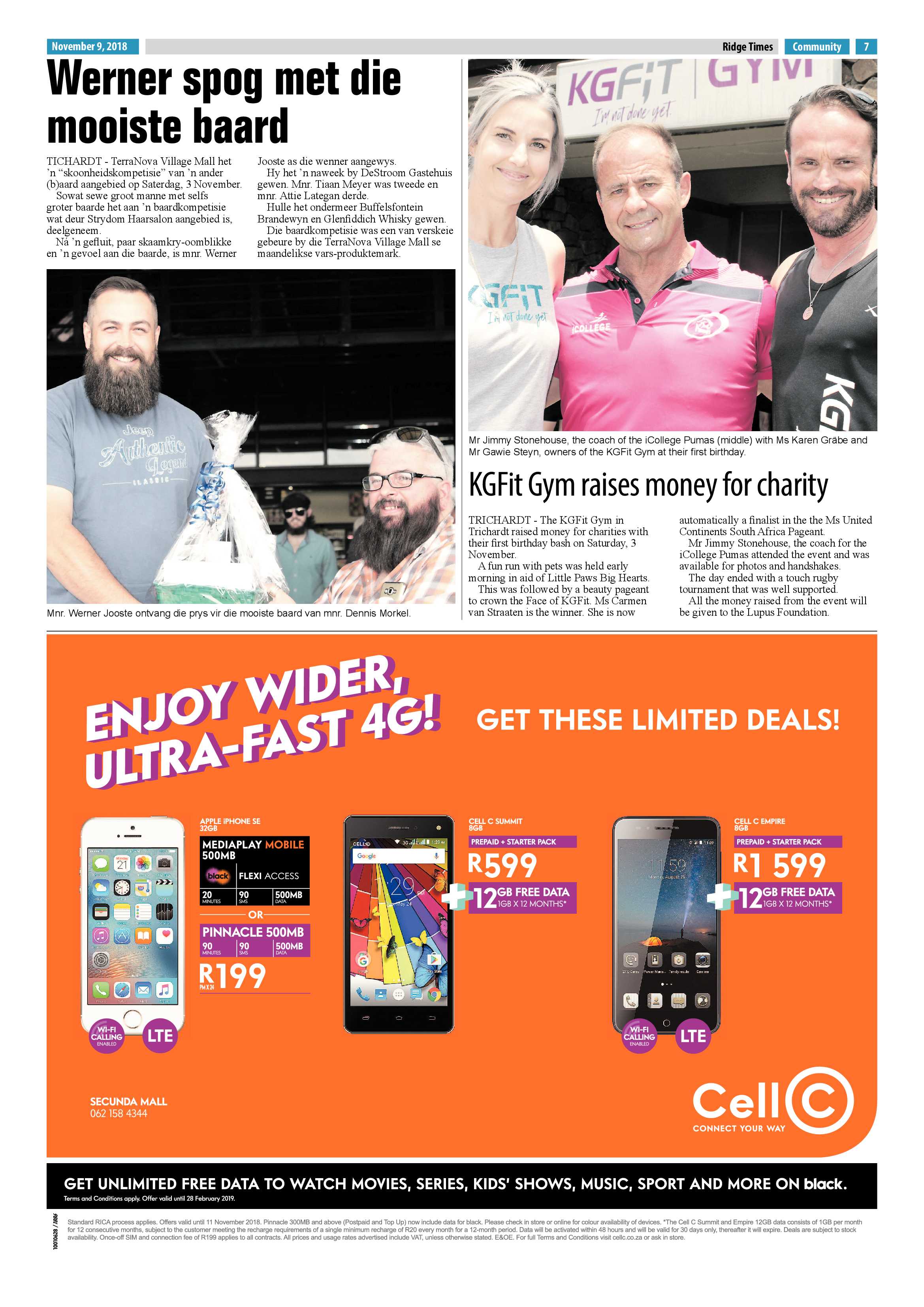Ridge Times 9 November 2018 page 7