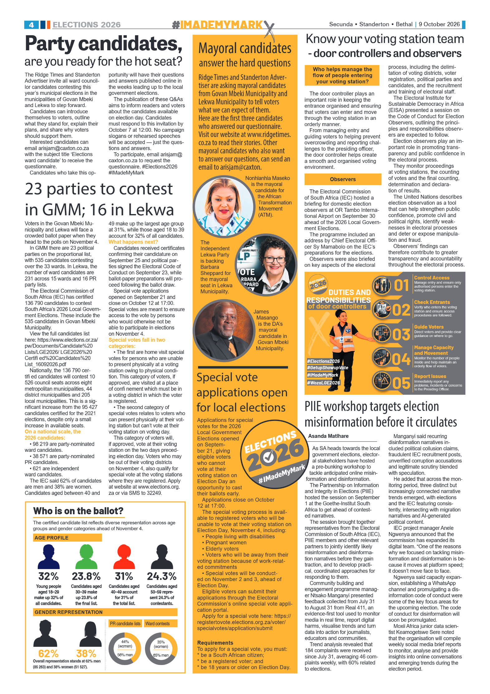 Ridge Times 9 October 2026 page 4
