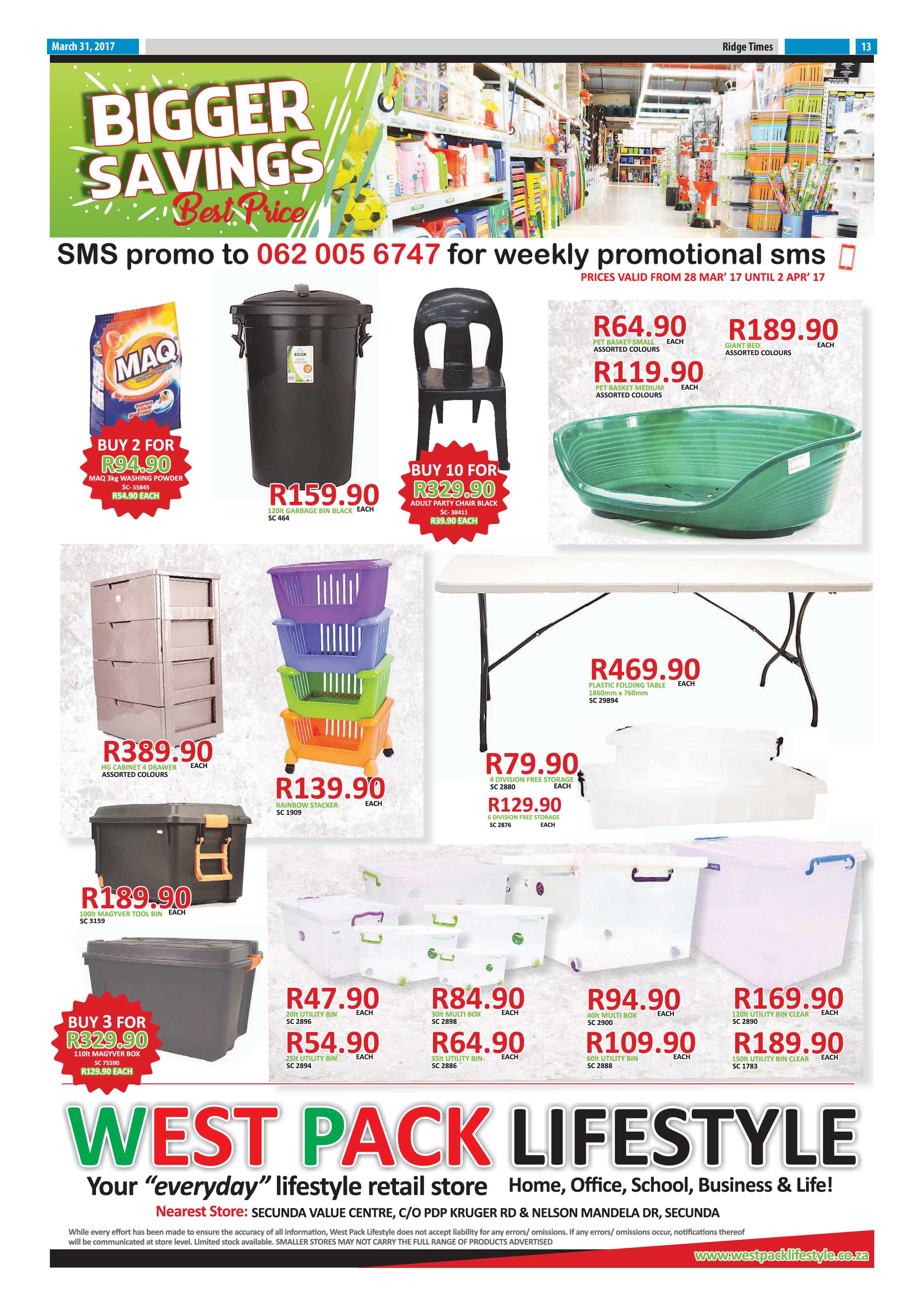 Ridge Times 31 March 2017 page 13