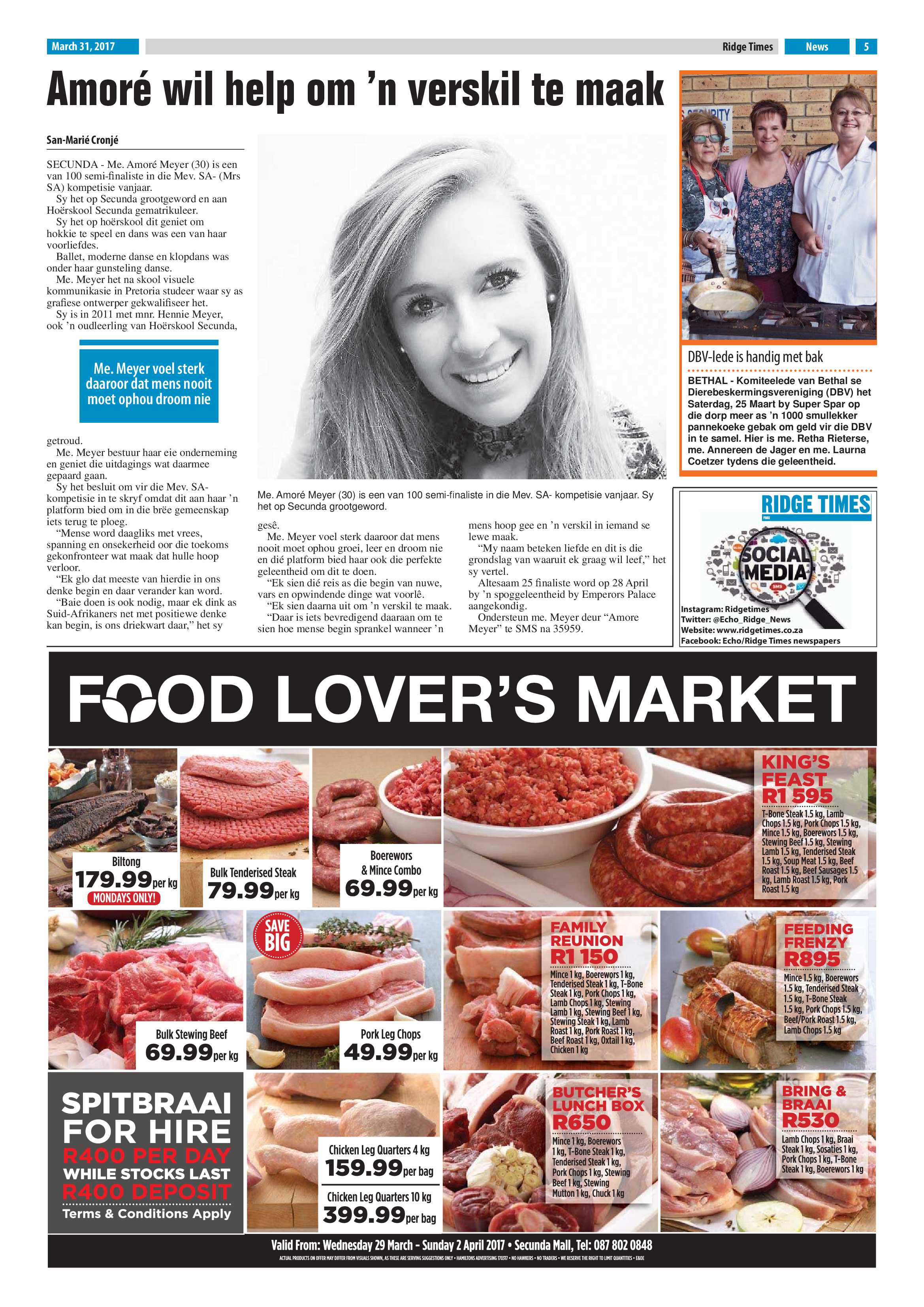 Ridge Times 31 March 2017 page 5