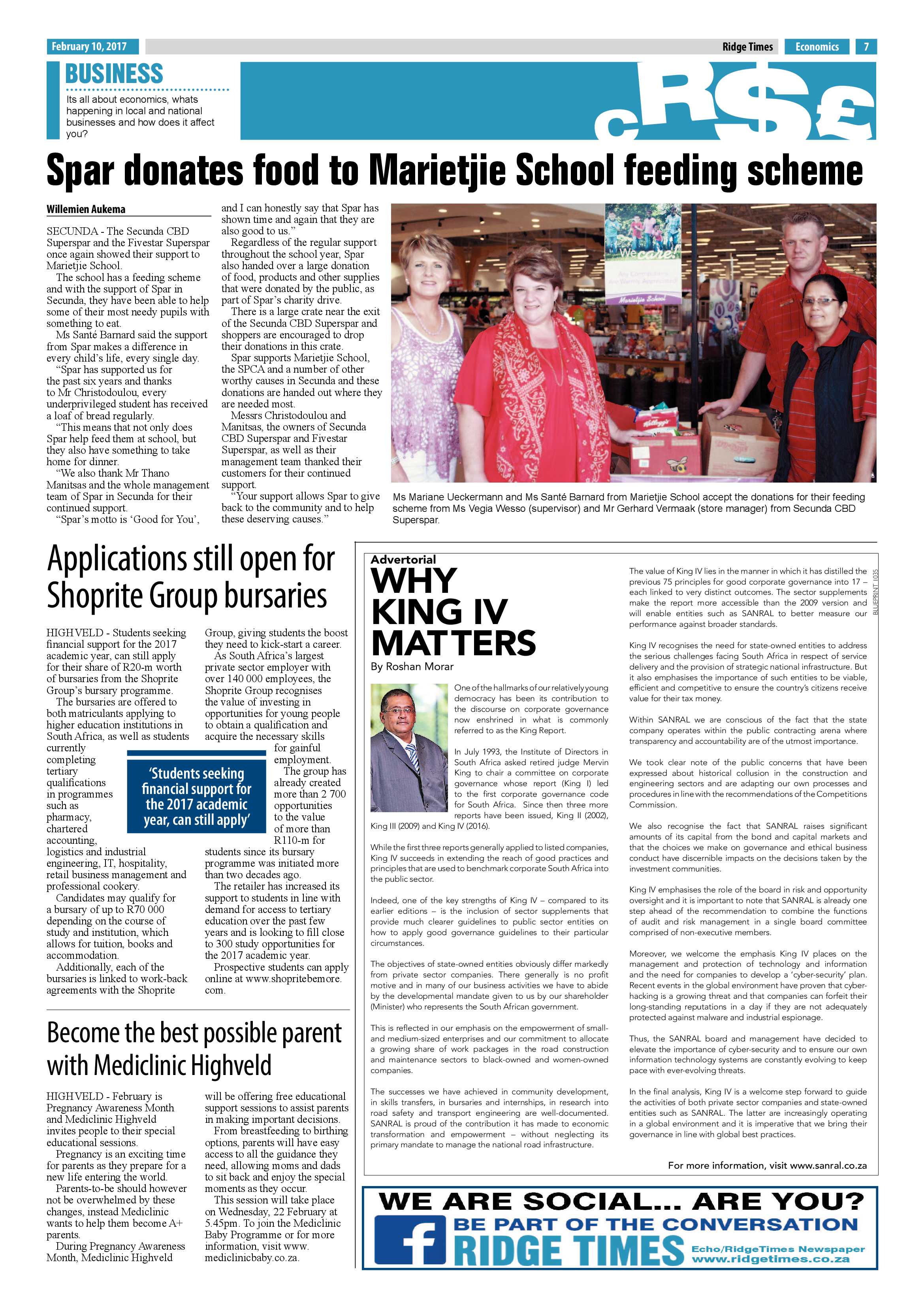 Ridge Times, 10 February 2017 page 7