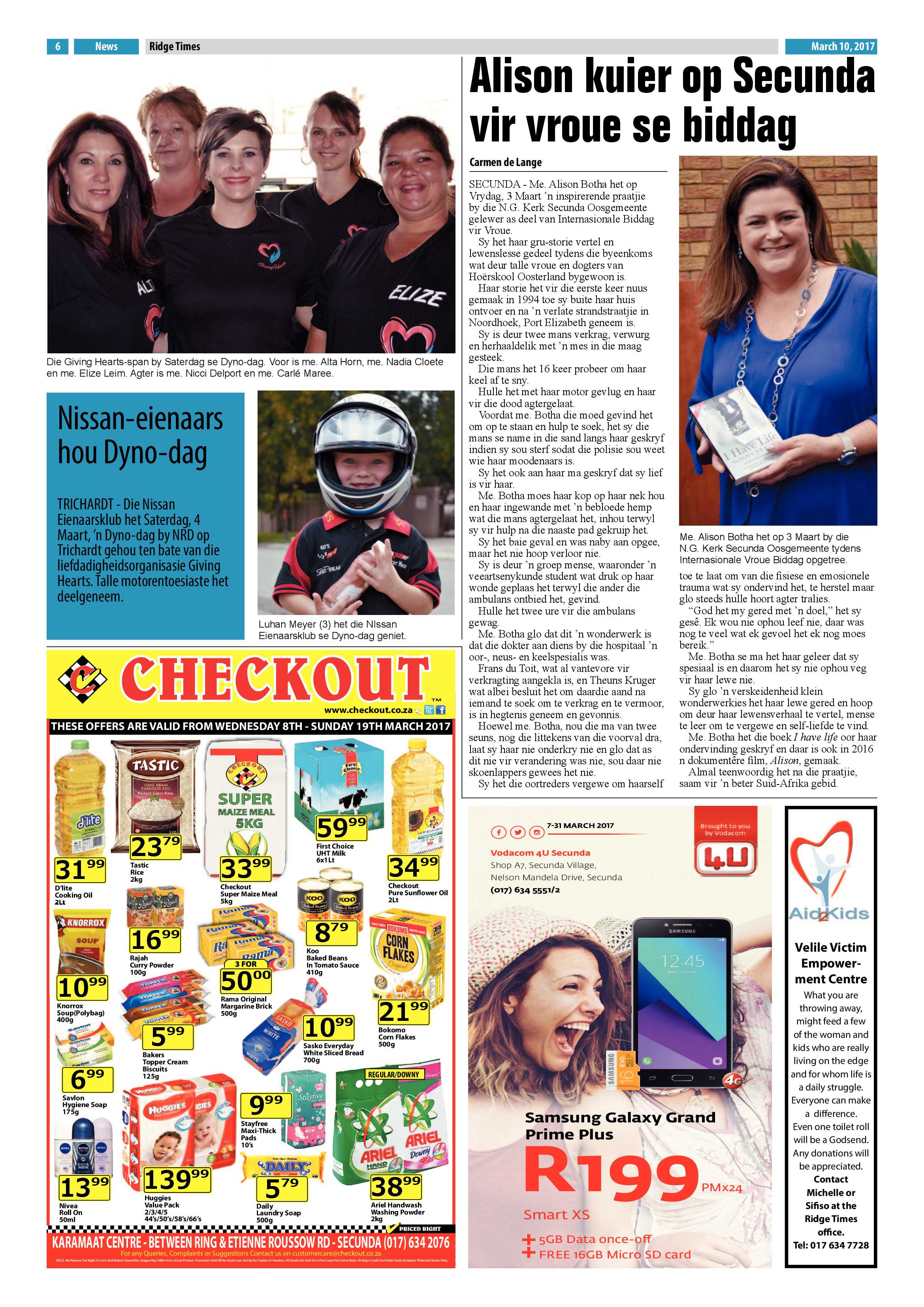 Ridge Times, 10 March 2017 page 6