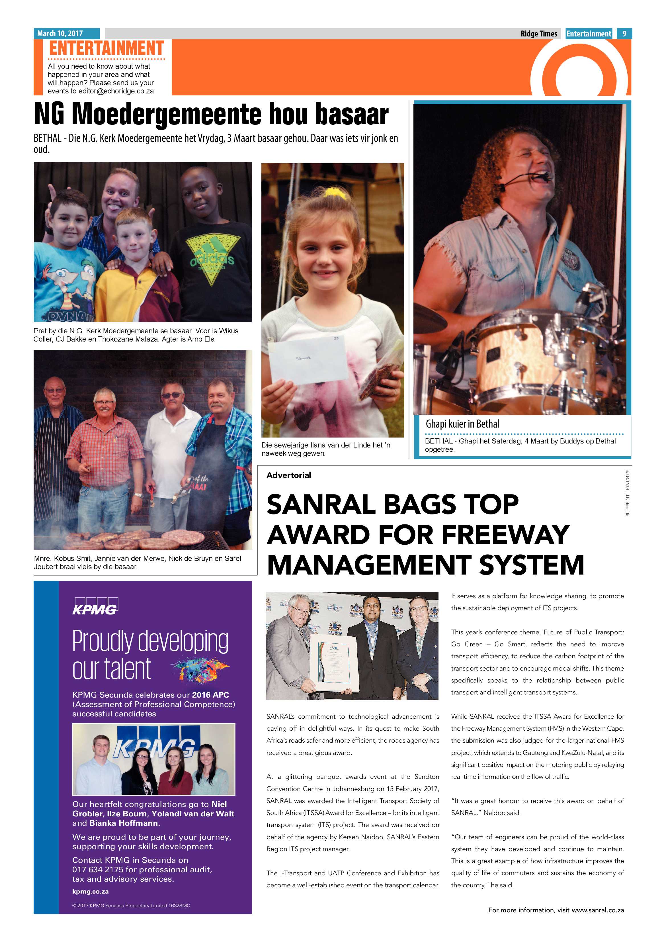 Ridge Times, 10 March 2017 page 9