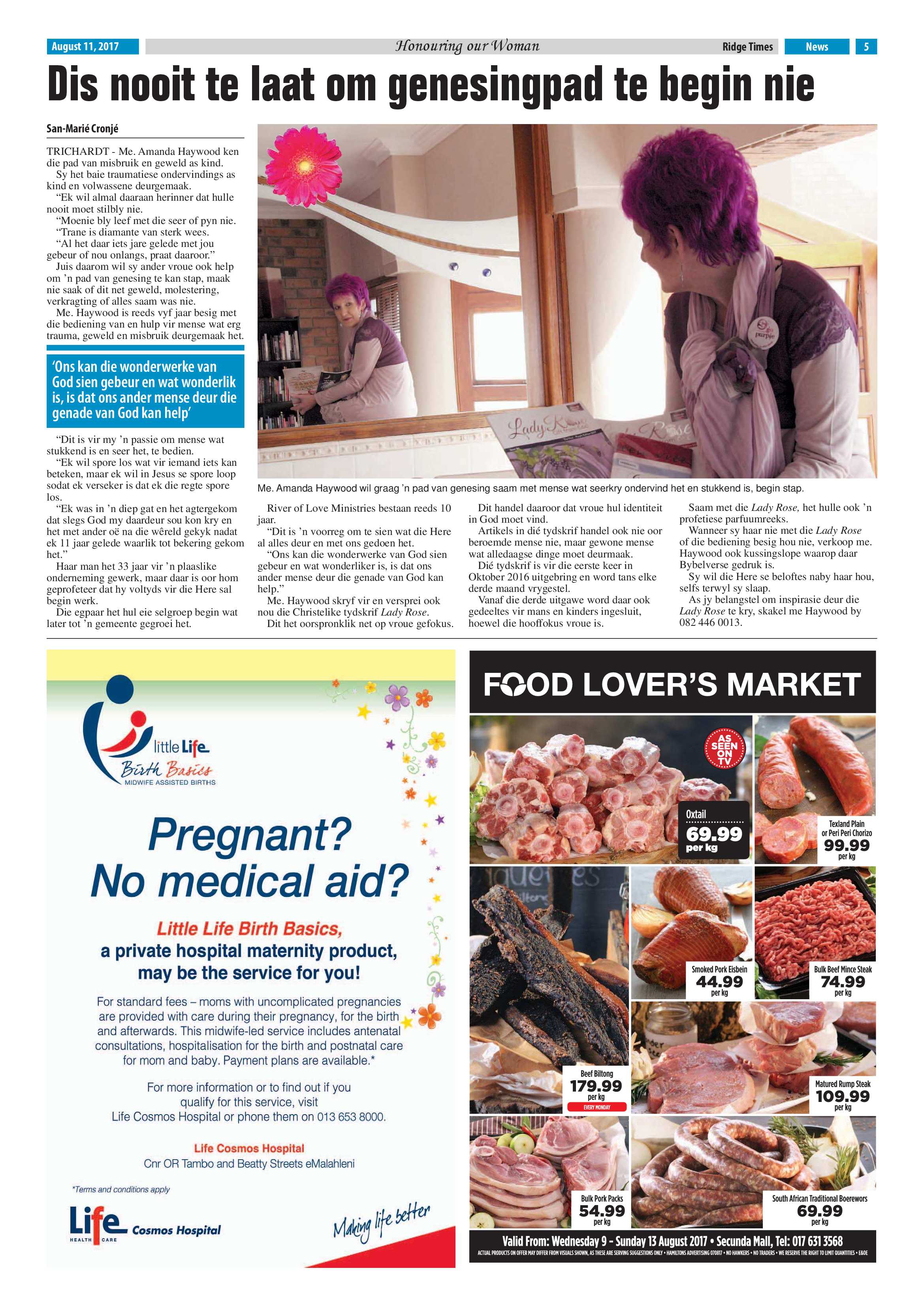 Ridge Times, 11 August 2017 page 5