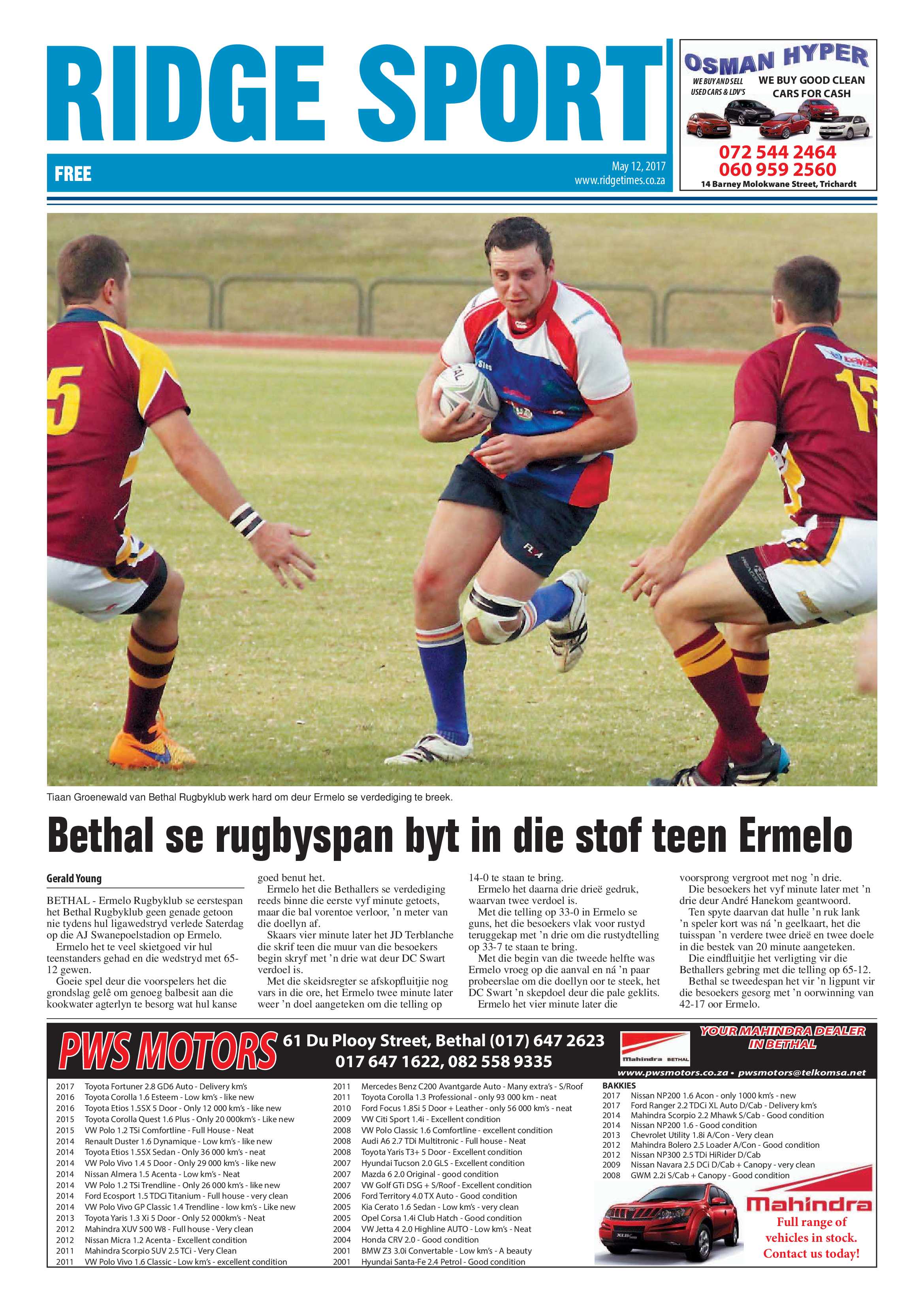 Ridge Times, 12 May 2017 page 24