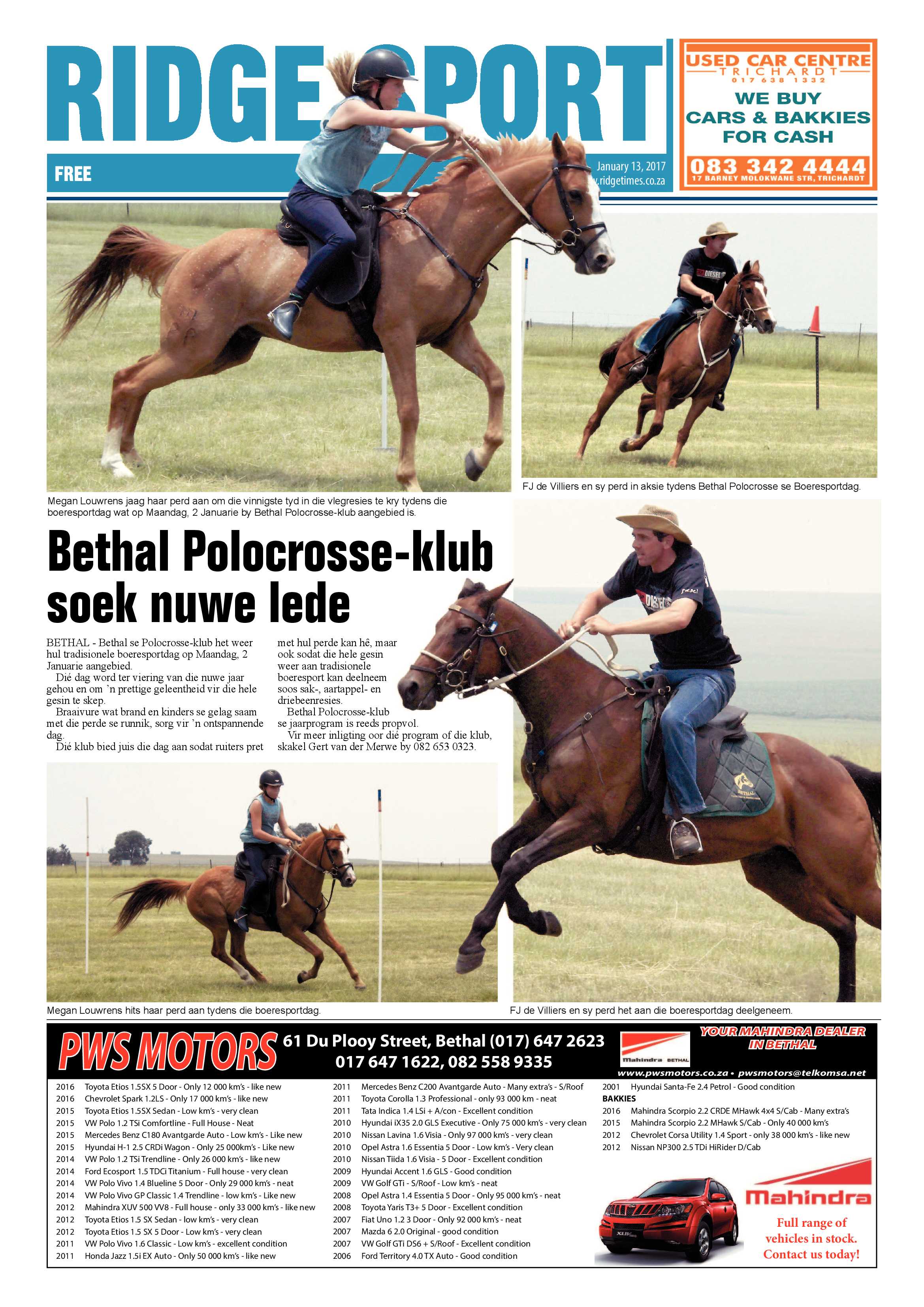 Ridge Times, 13 January 2017 page 16