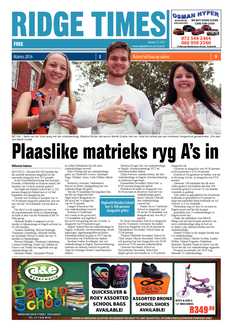 Ridge Times, 13 January 2017