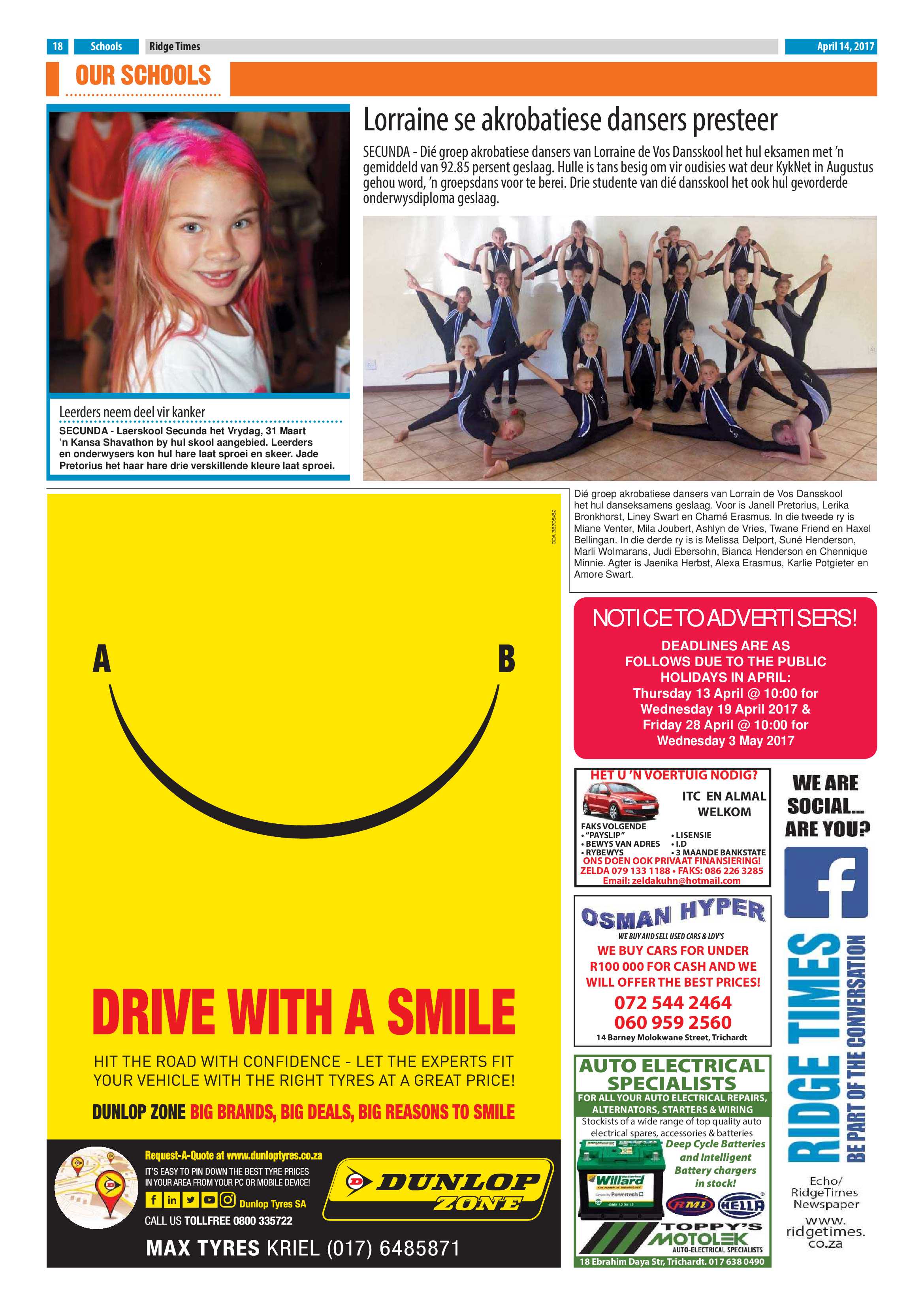 Ridge Times, 14 April 2017 page 18