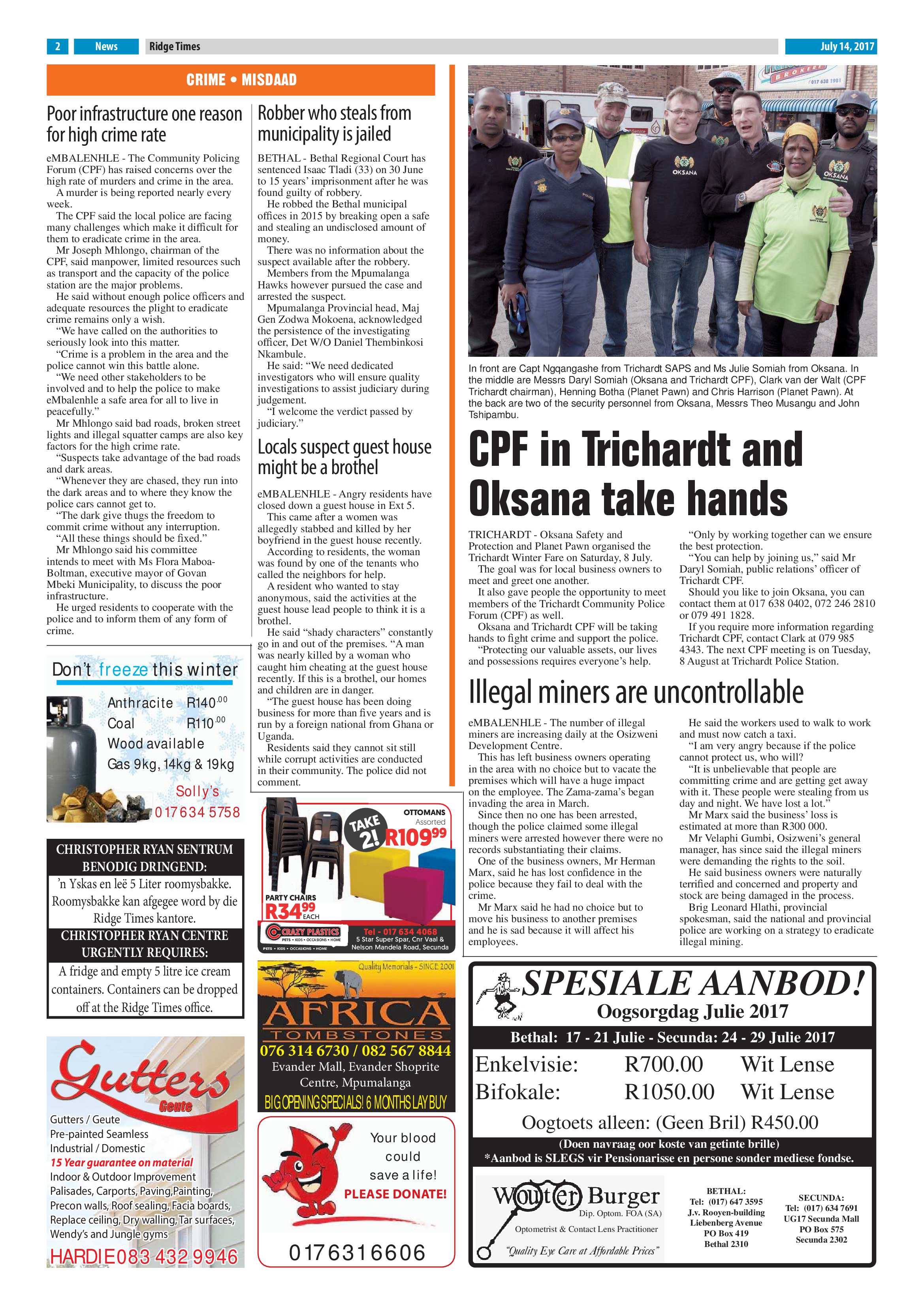 Ridge Times, 14 July 2017 page 2
