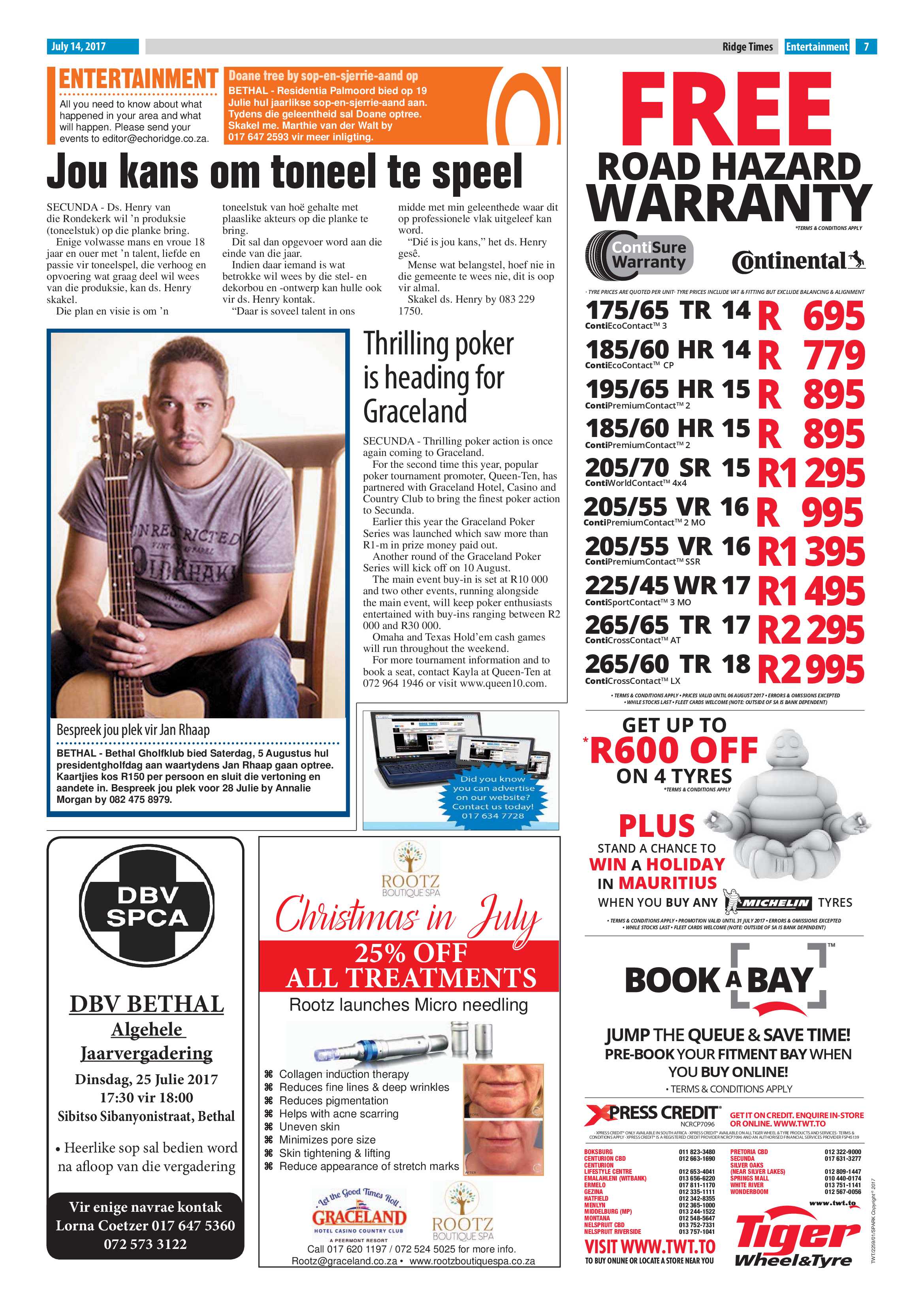 Ridge Times, 14 July 2017 page 7