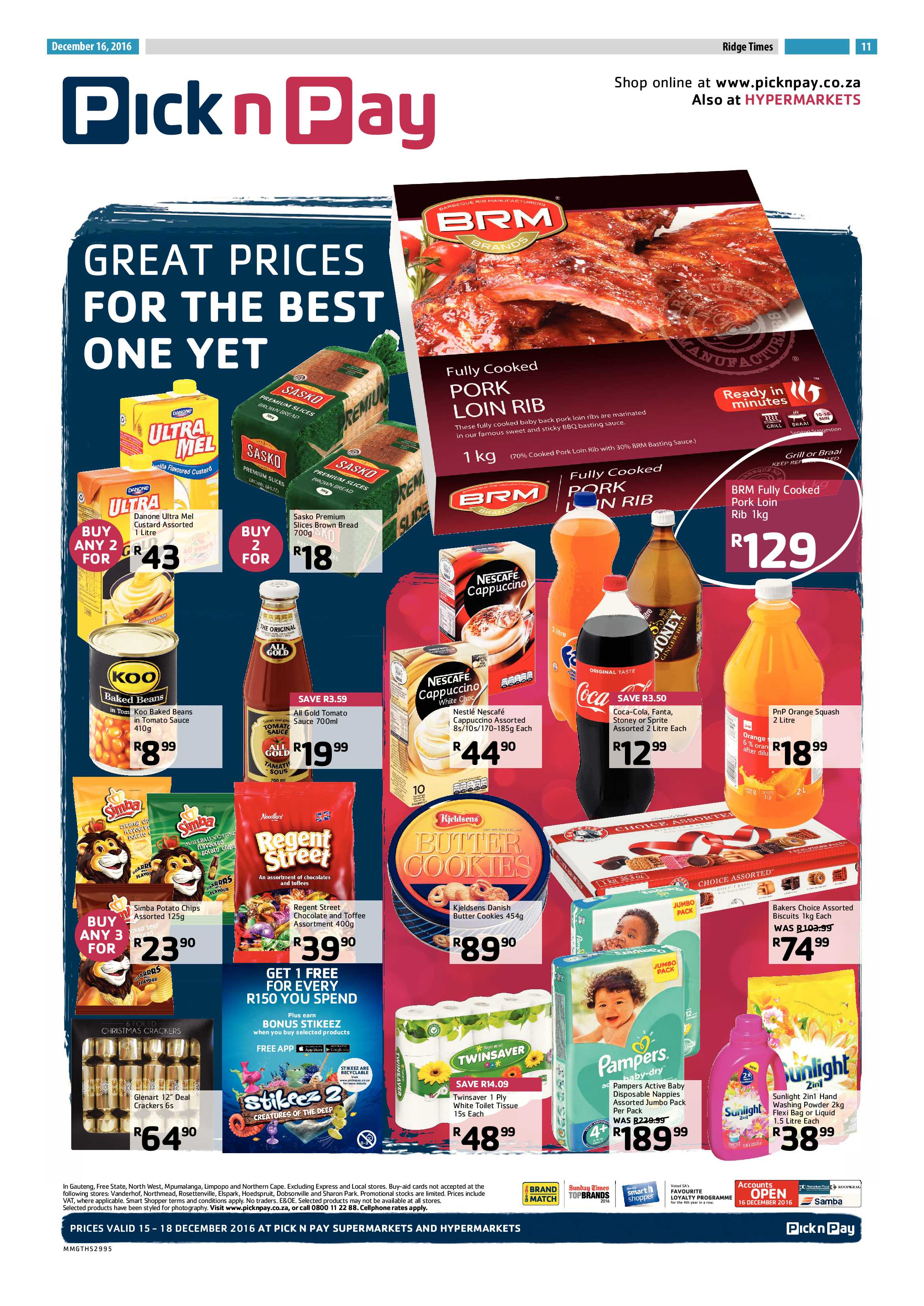 Ridge Times, 16 December 2016 page 11