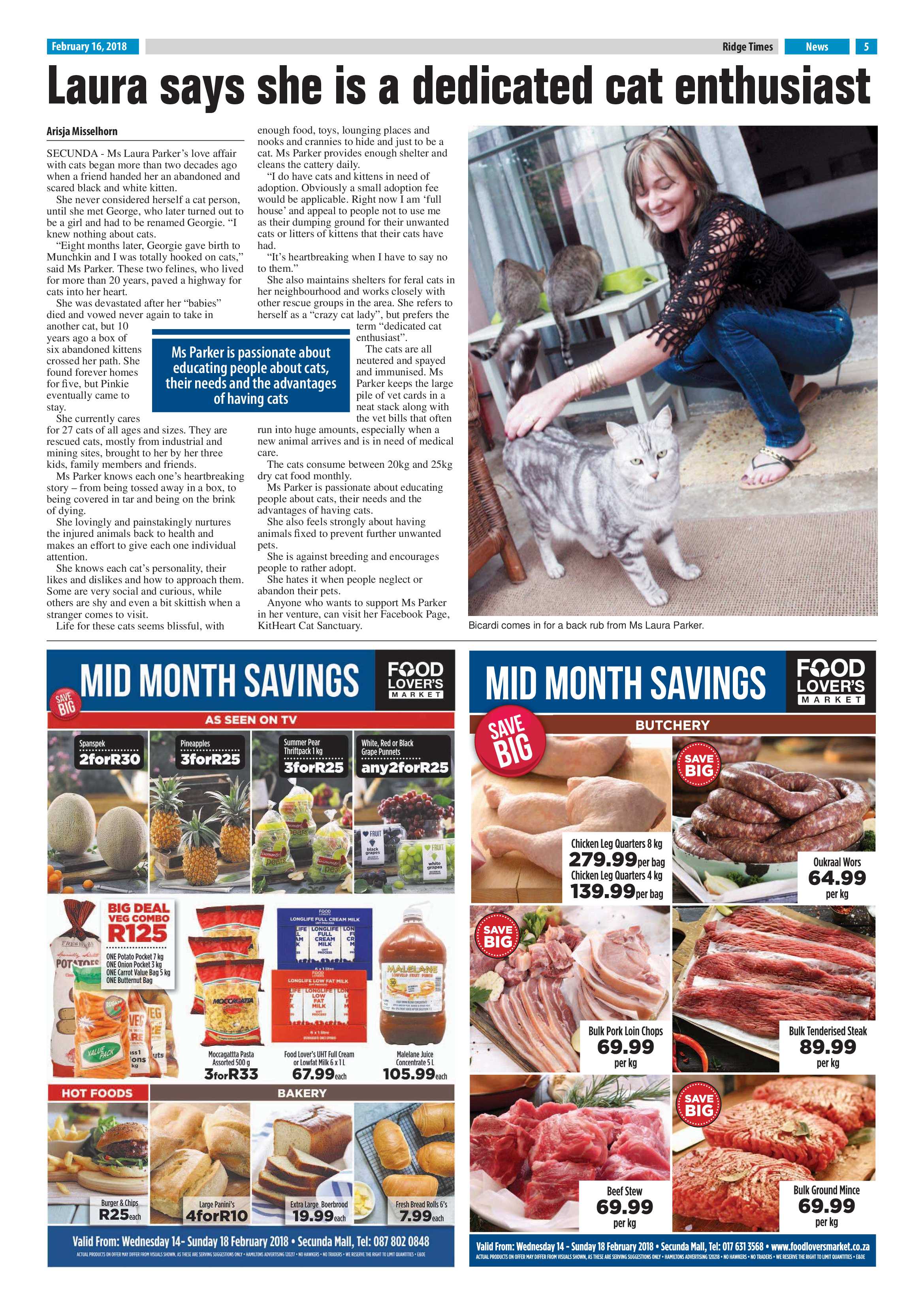 Ridge Times, 16 February 2018 page 5