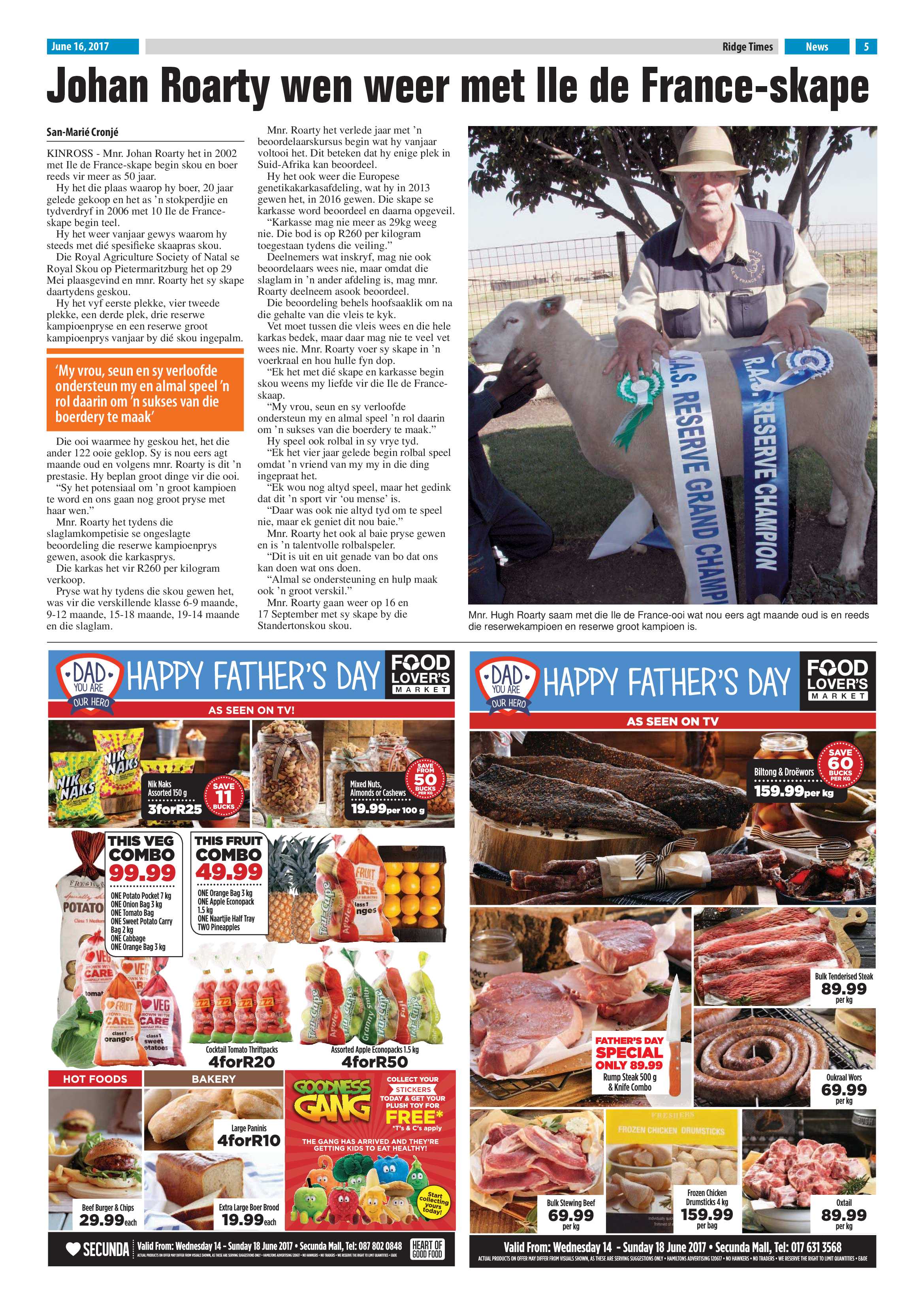 Ridge Times, 16 June 2017 page 5