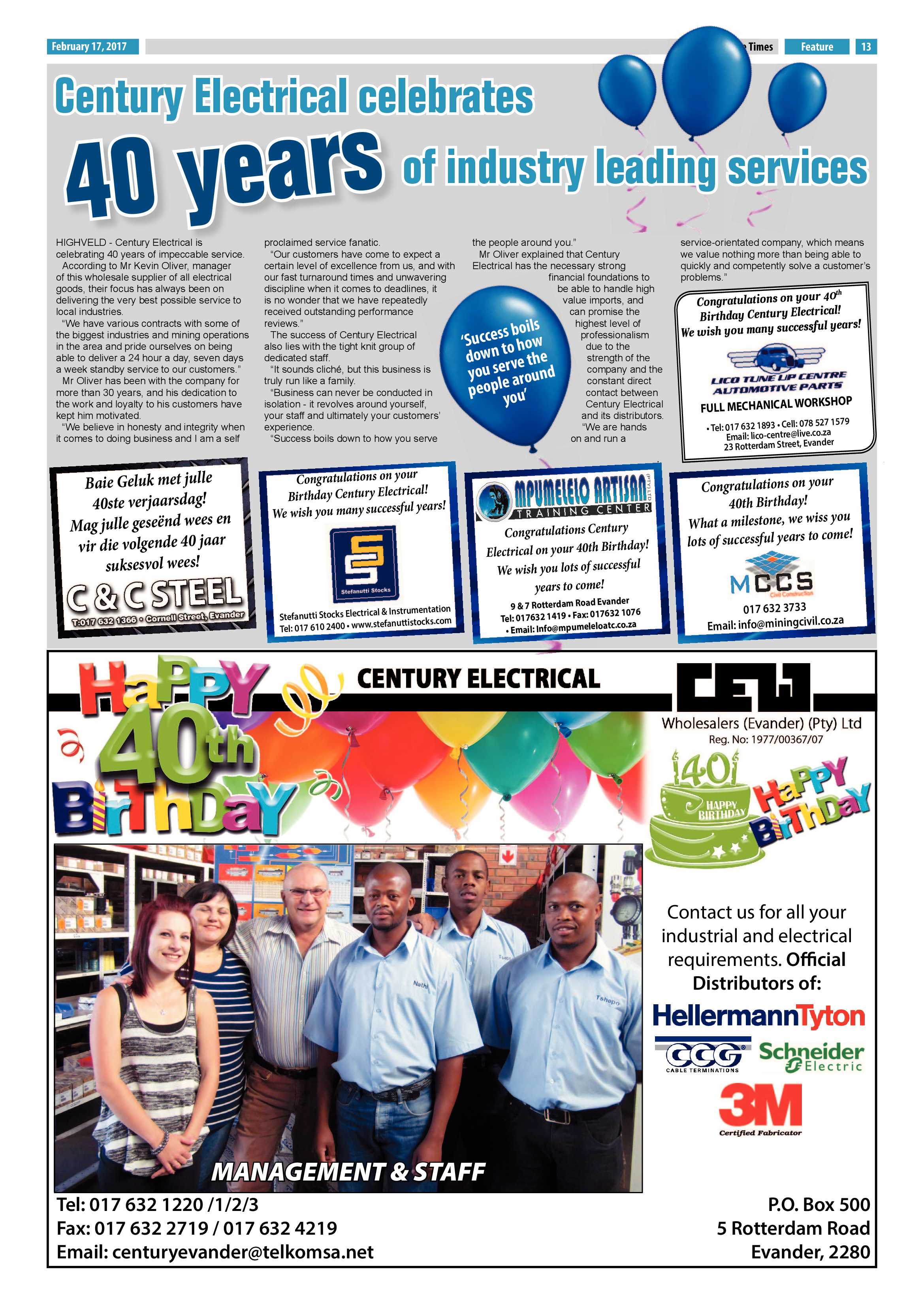 Ridge Times, 17 February 2017 page 13