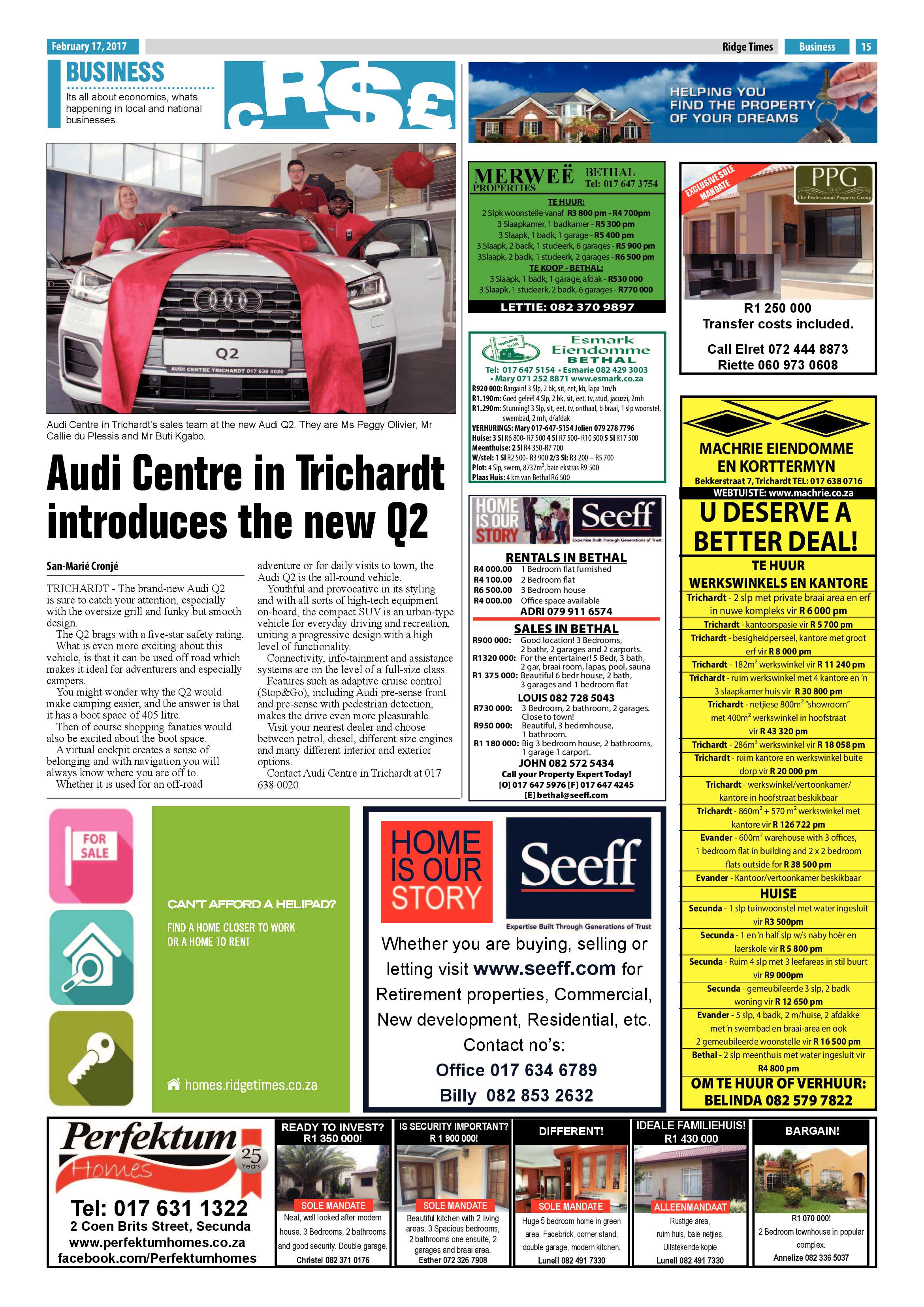 Ridge Times, 17 February 2017 page 15