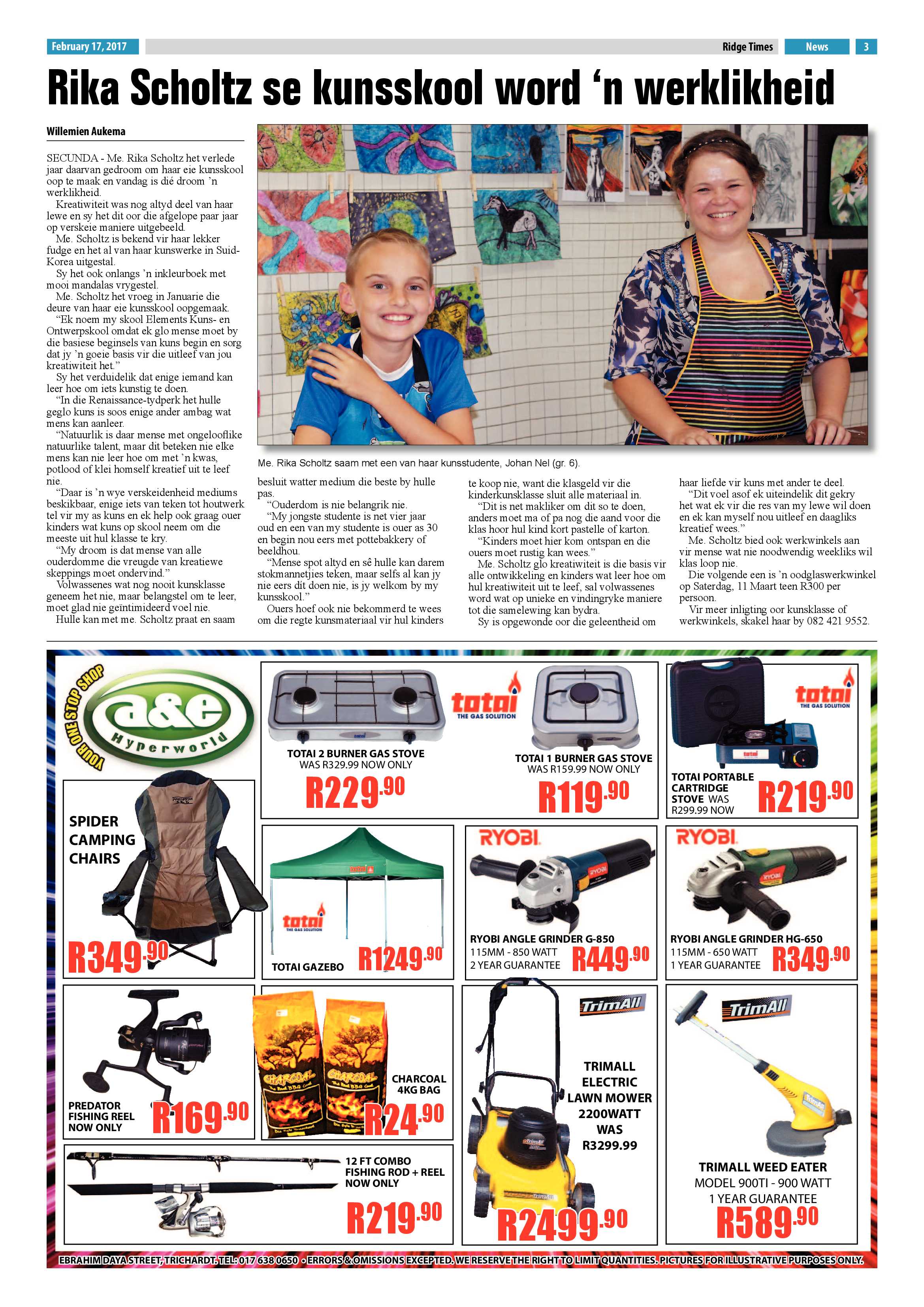 Ridge Times, 17 February 2017 page 3