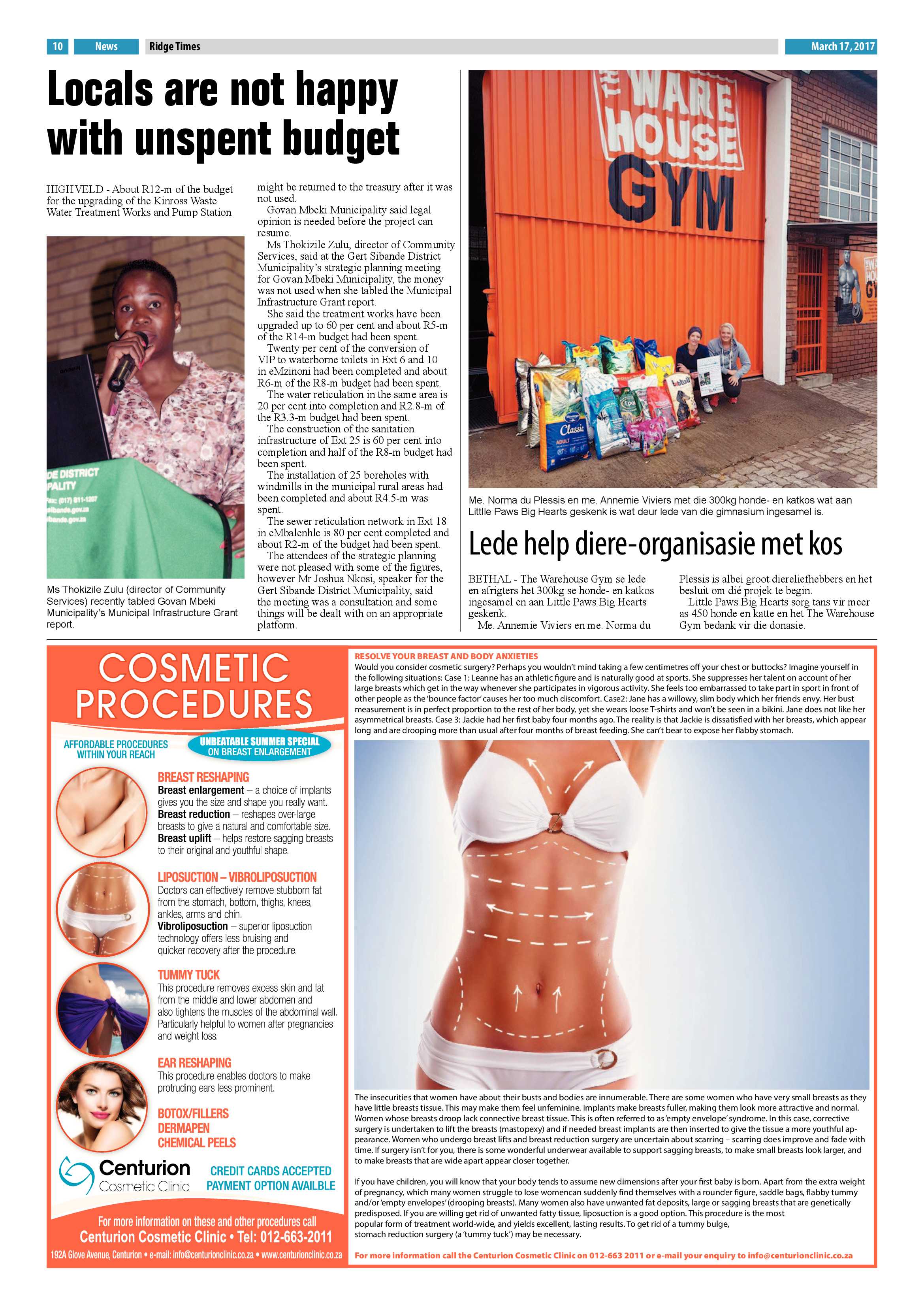 Ridge Times, 17 March page 10