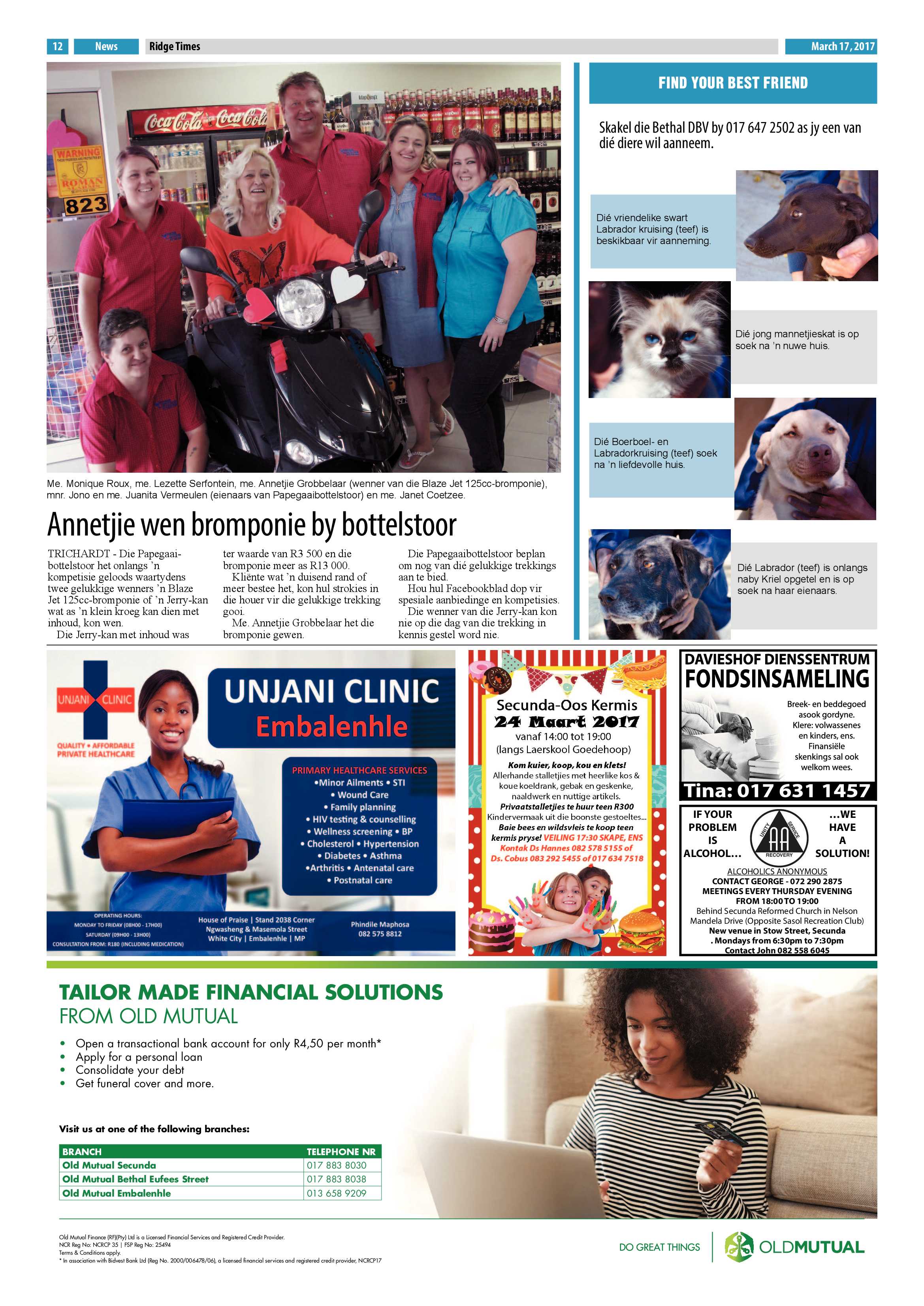 Ridge Times, 17 March page 12