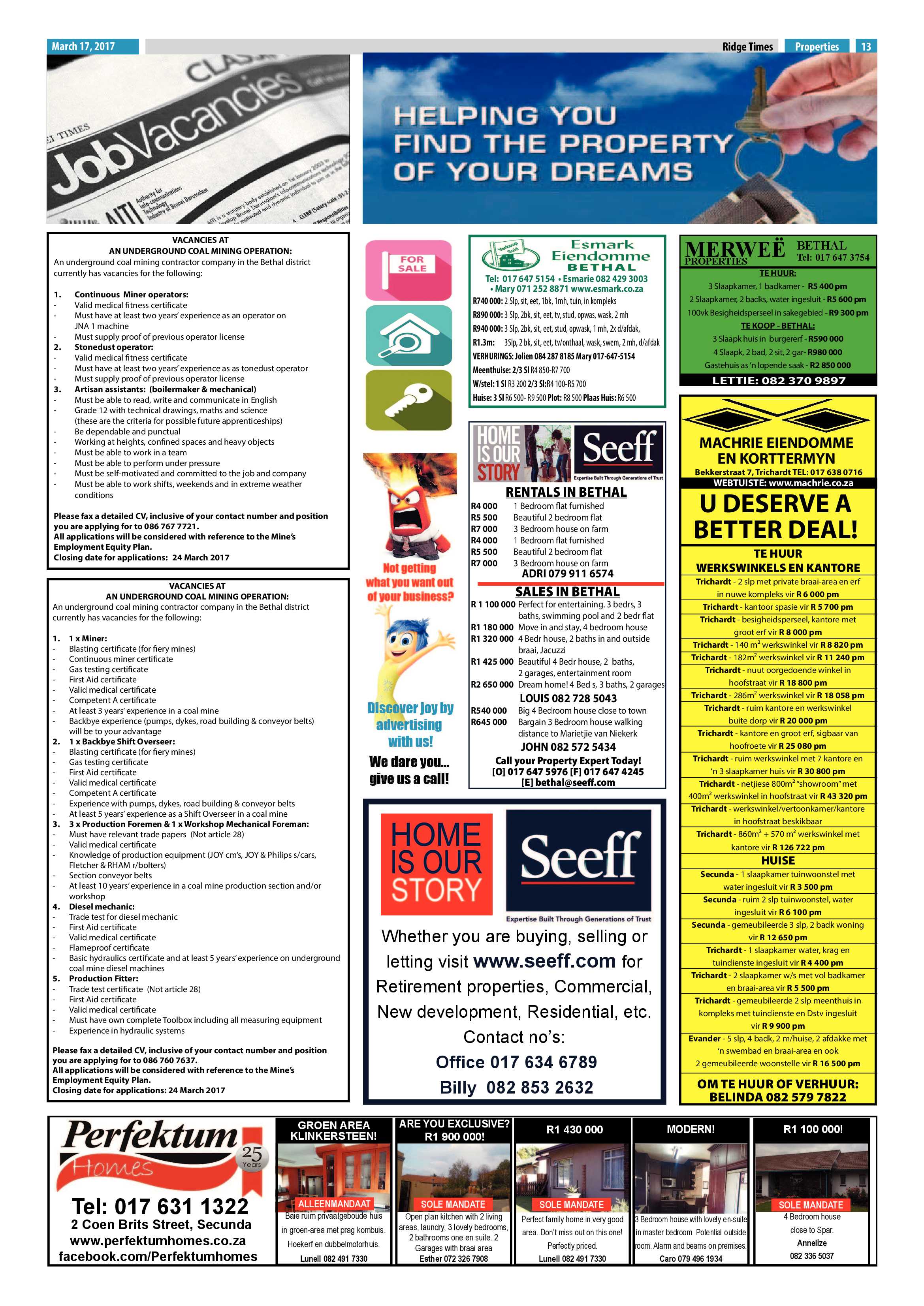 Ridge Times, 17 March page 13