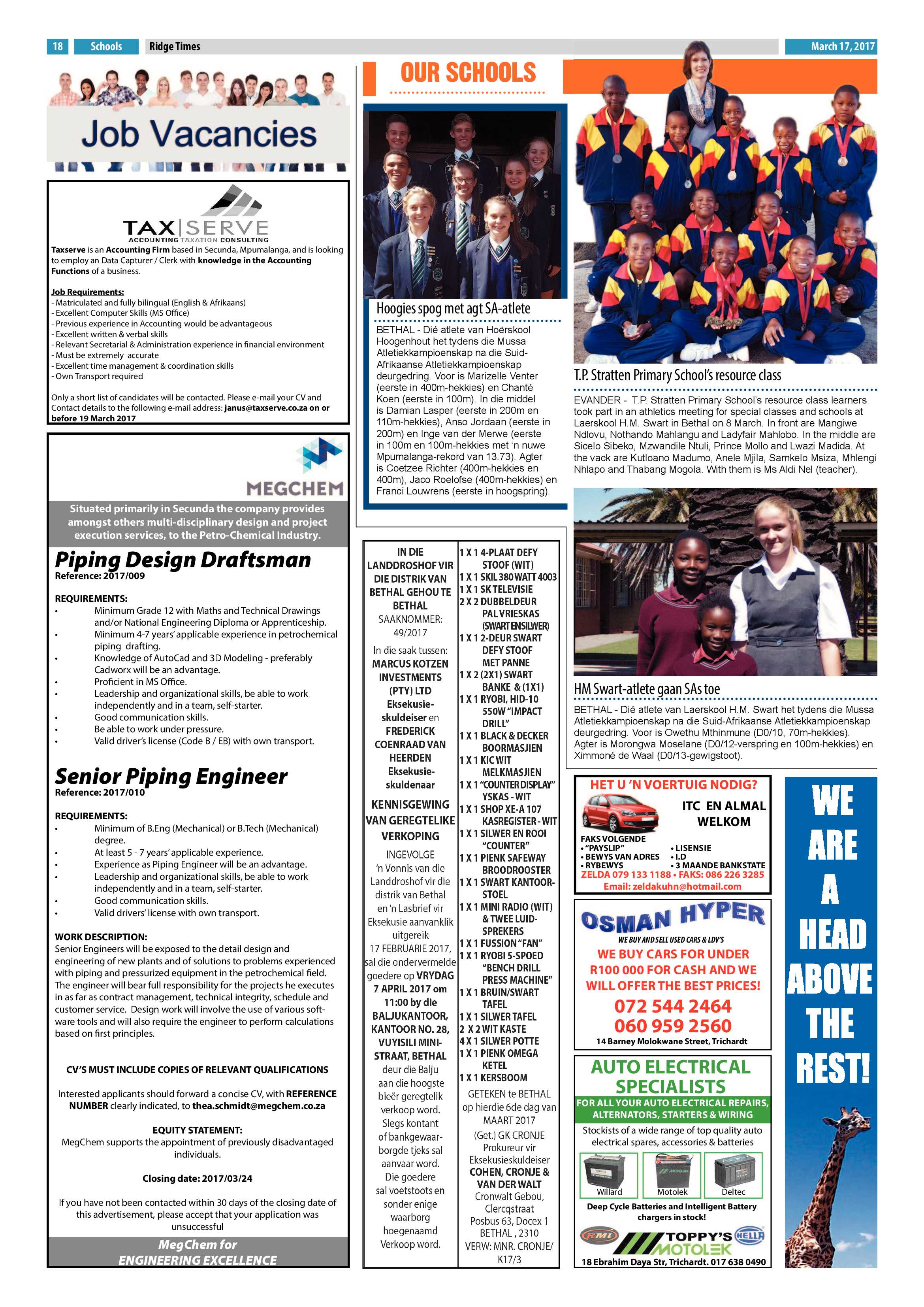 Ridge Times, 17 March page 18