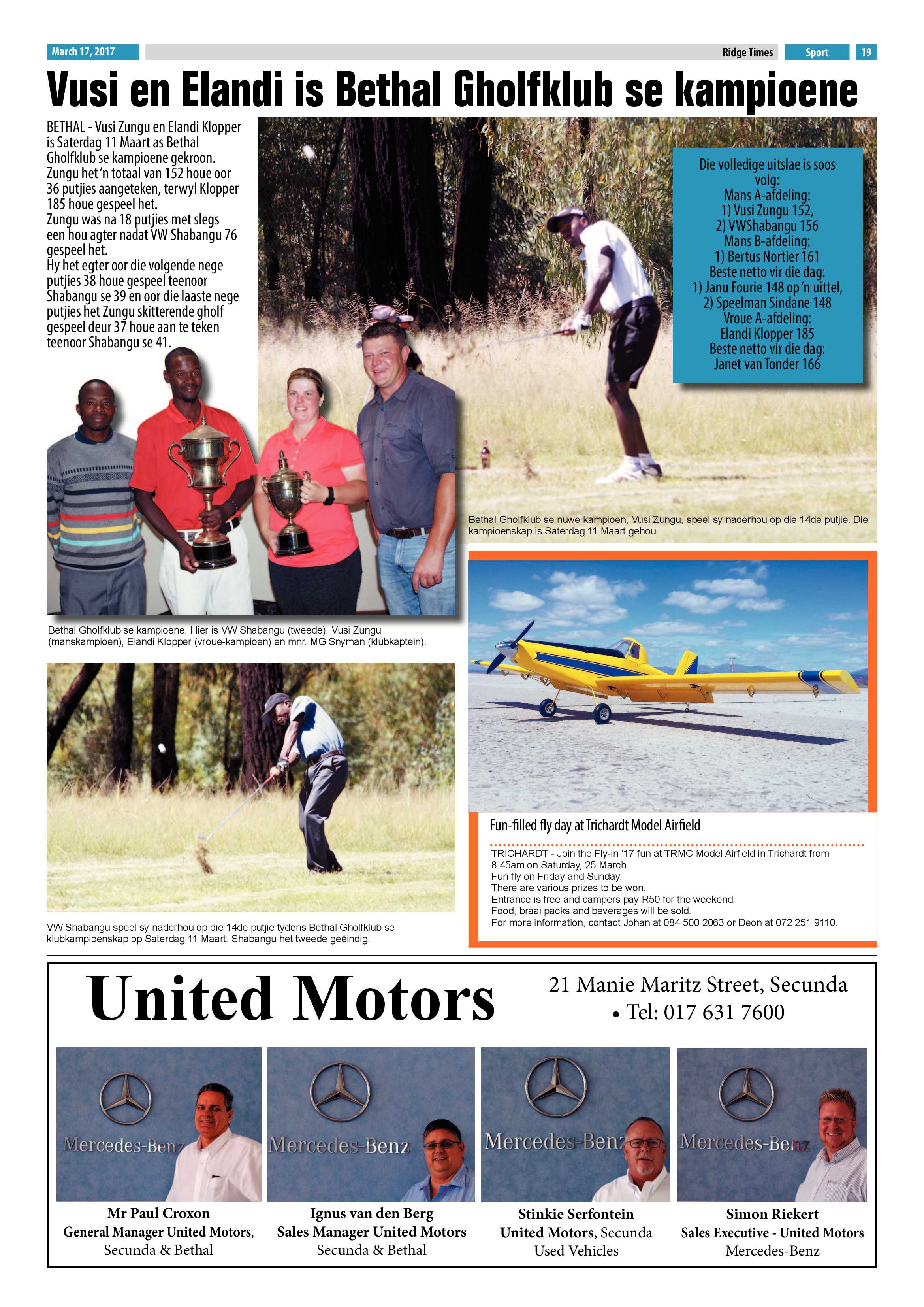 Ridge Times, 17 March page 19