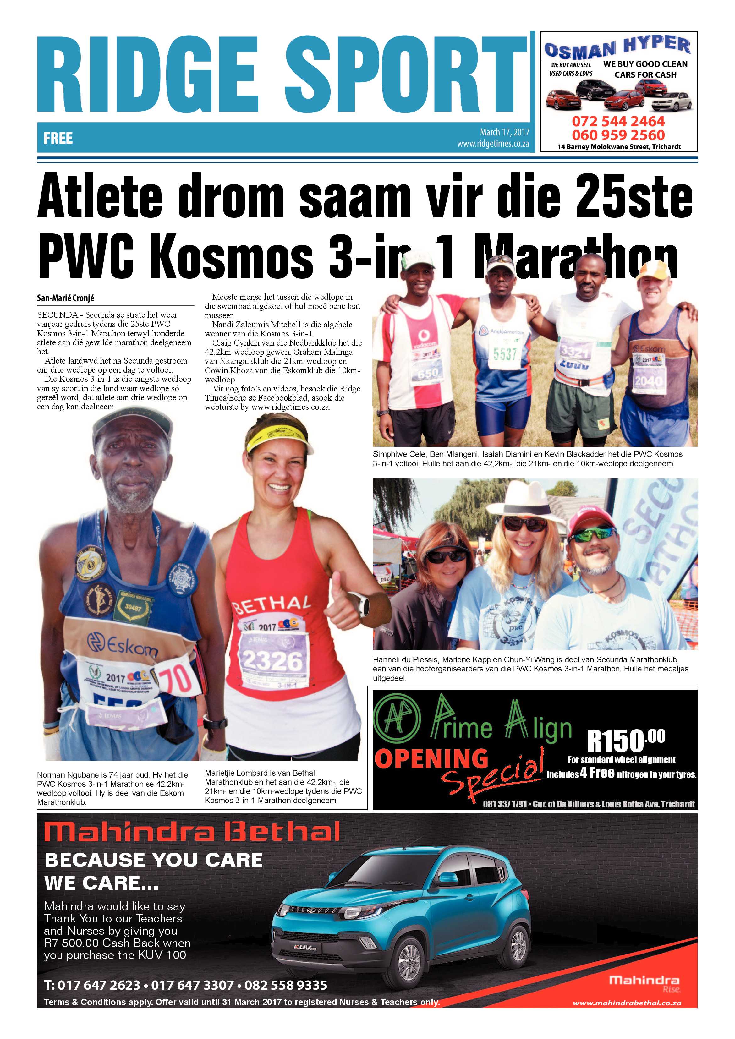 Ridge Times, 17 March page 20