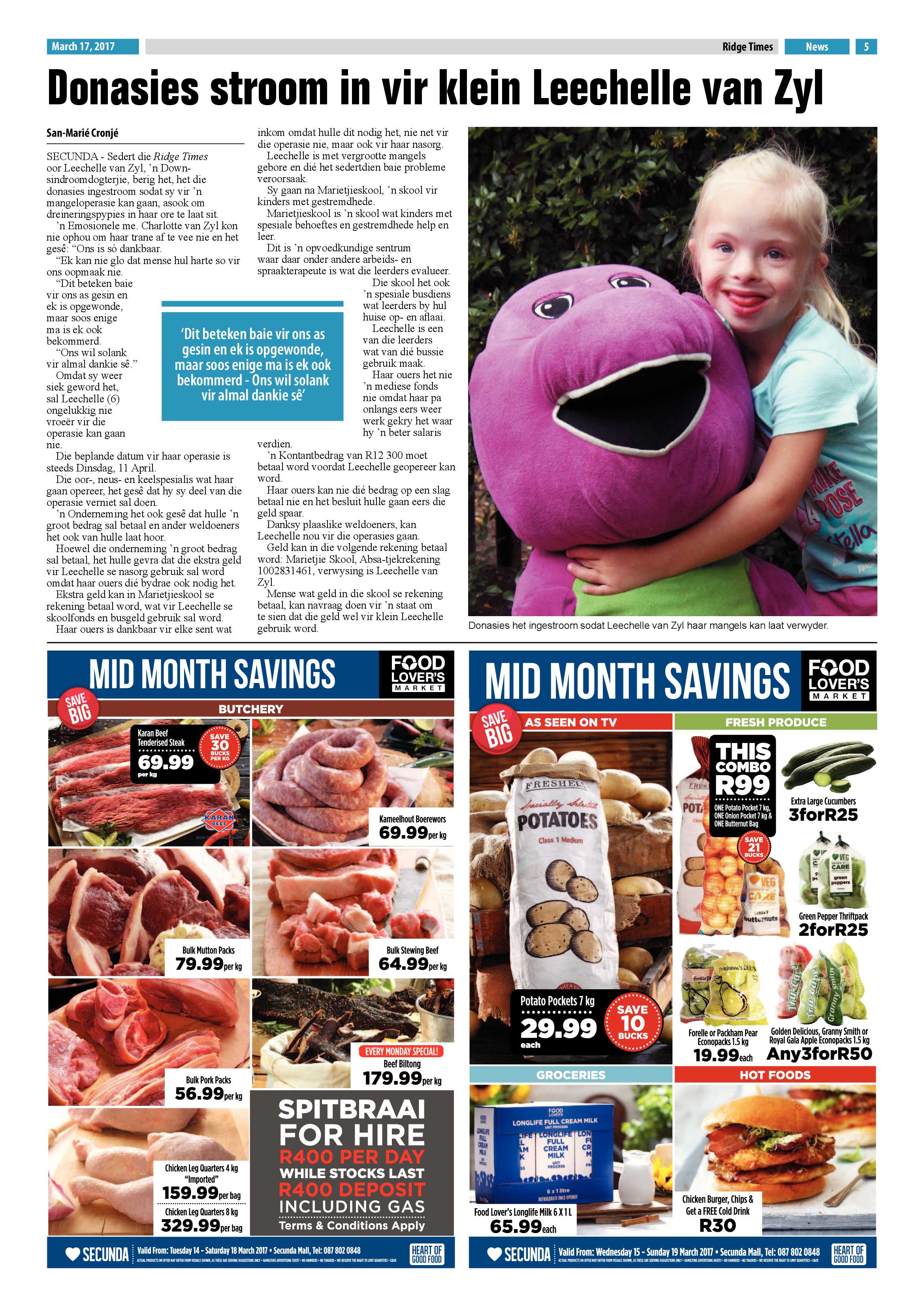 Ridge Times, 17 March page 5
