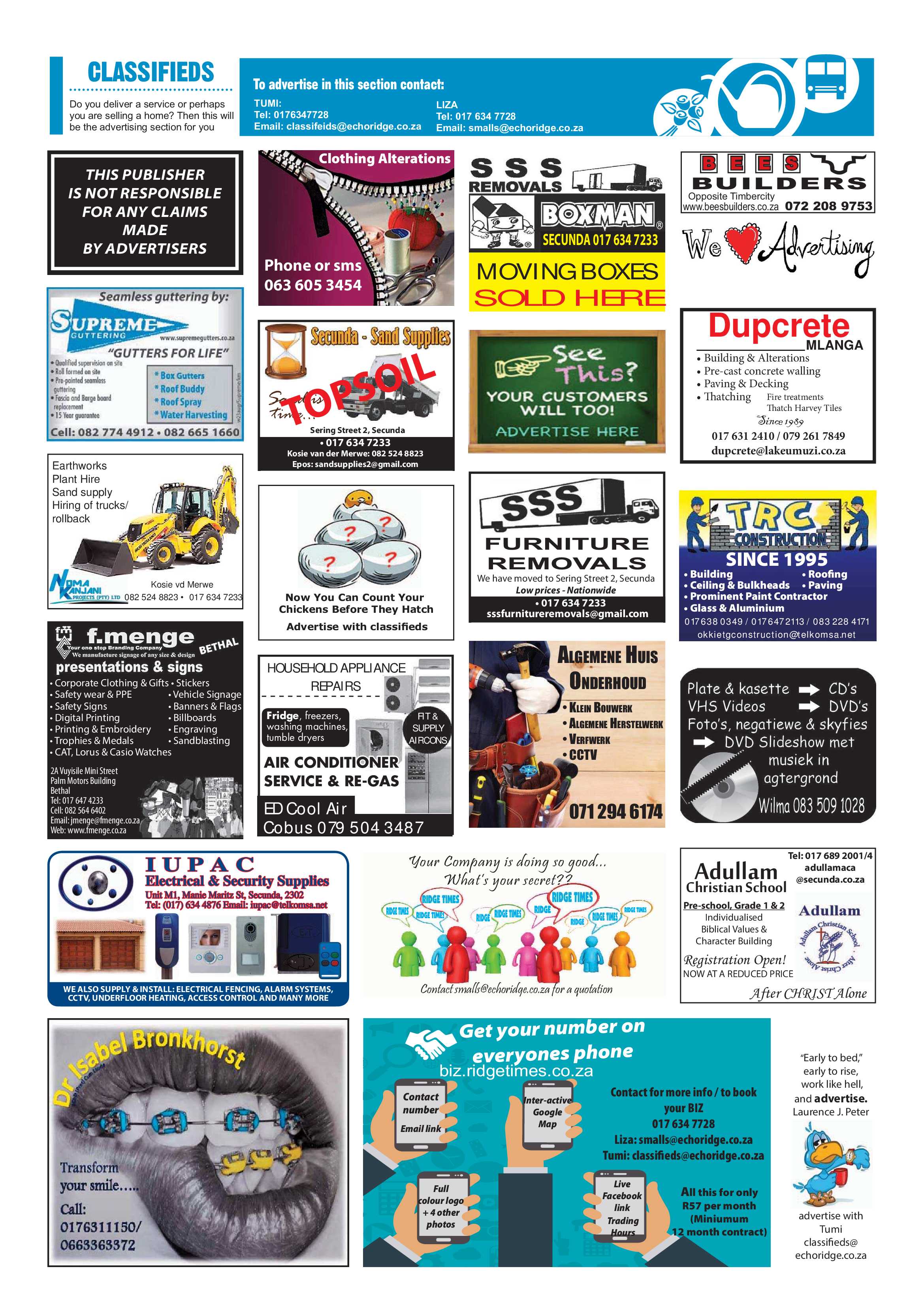 Ridge Times, 17 November 2017 page 16