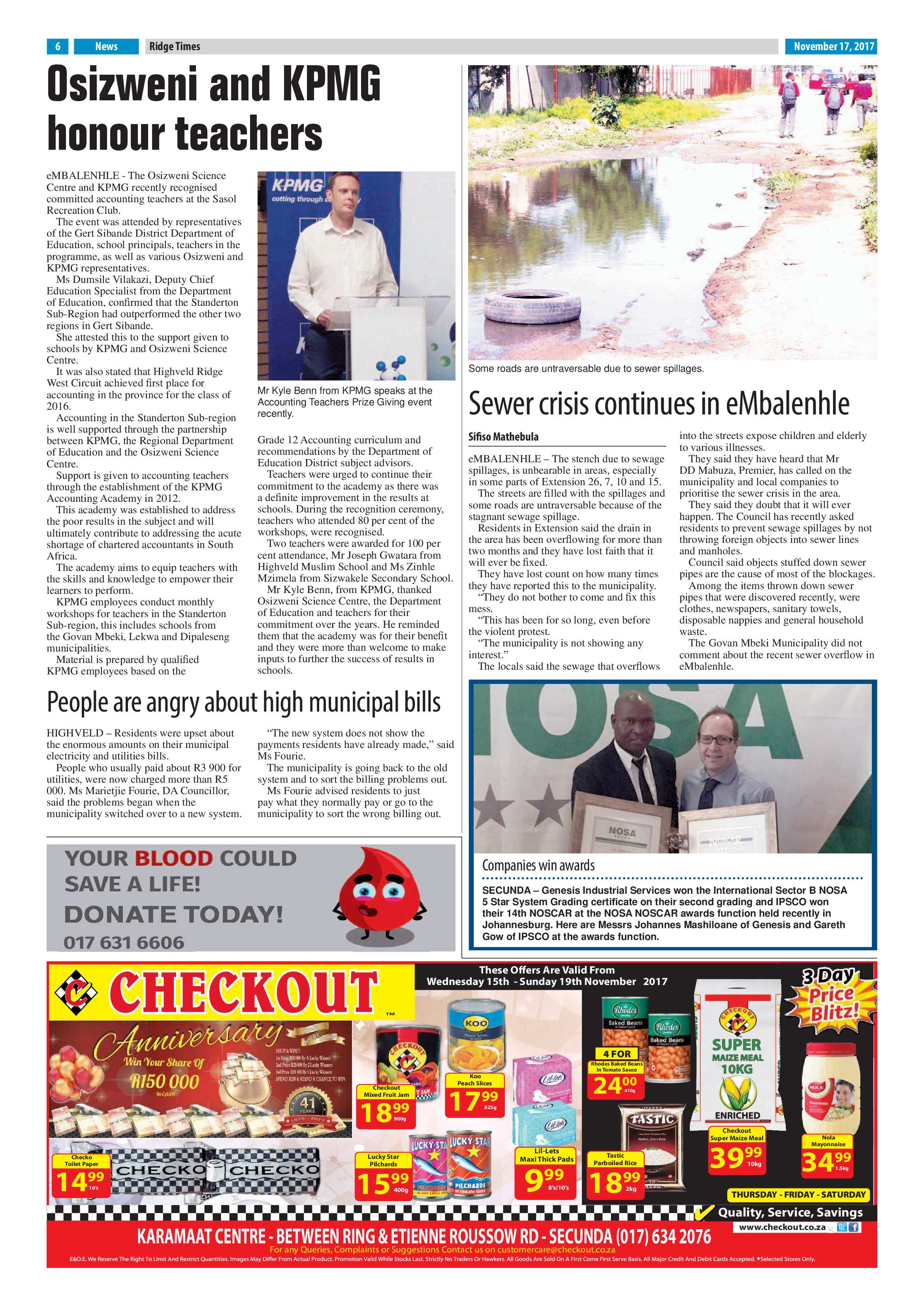 Ridge Times, 17 November 2017 page 6
