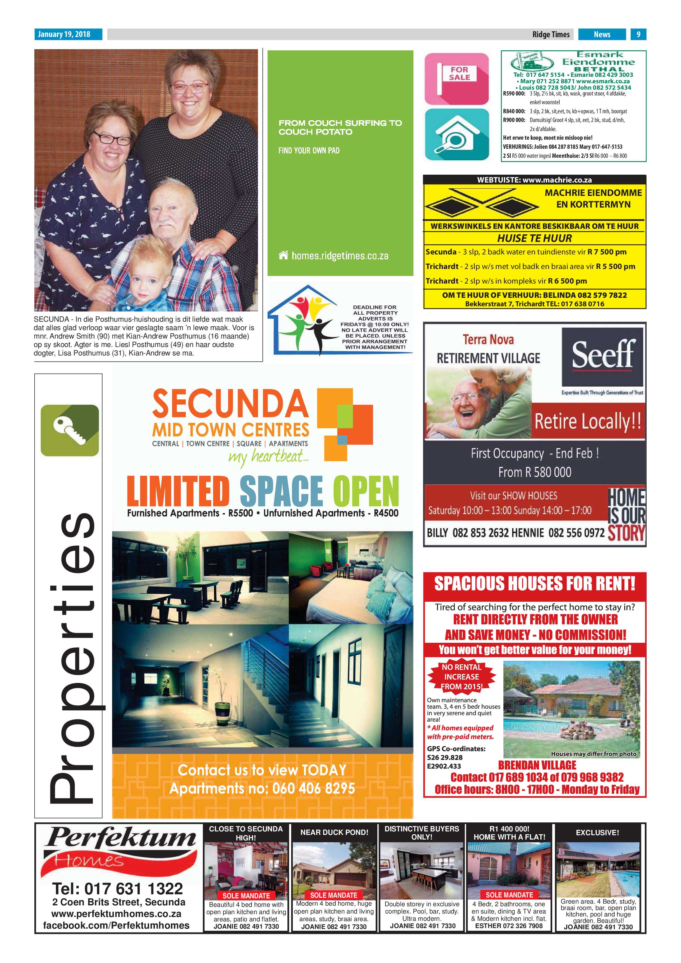 Ridge Times, 19 January 2018 page 9
