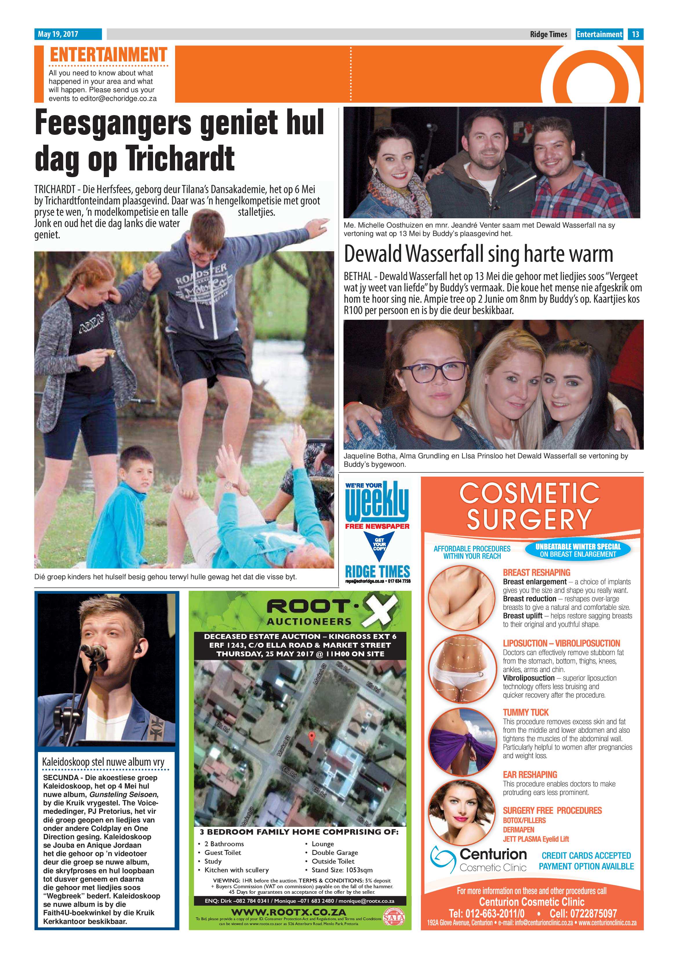 Ridge Times, 19 May 2017 page 13