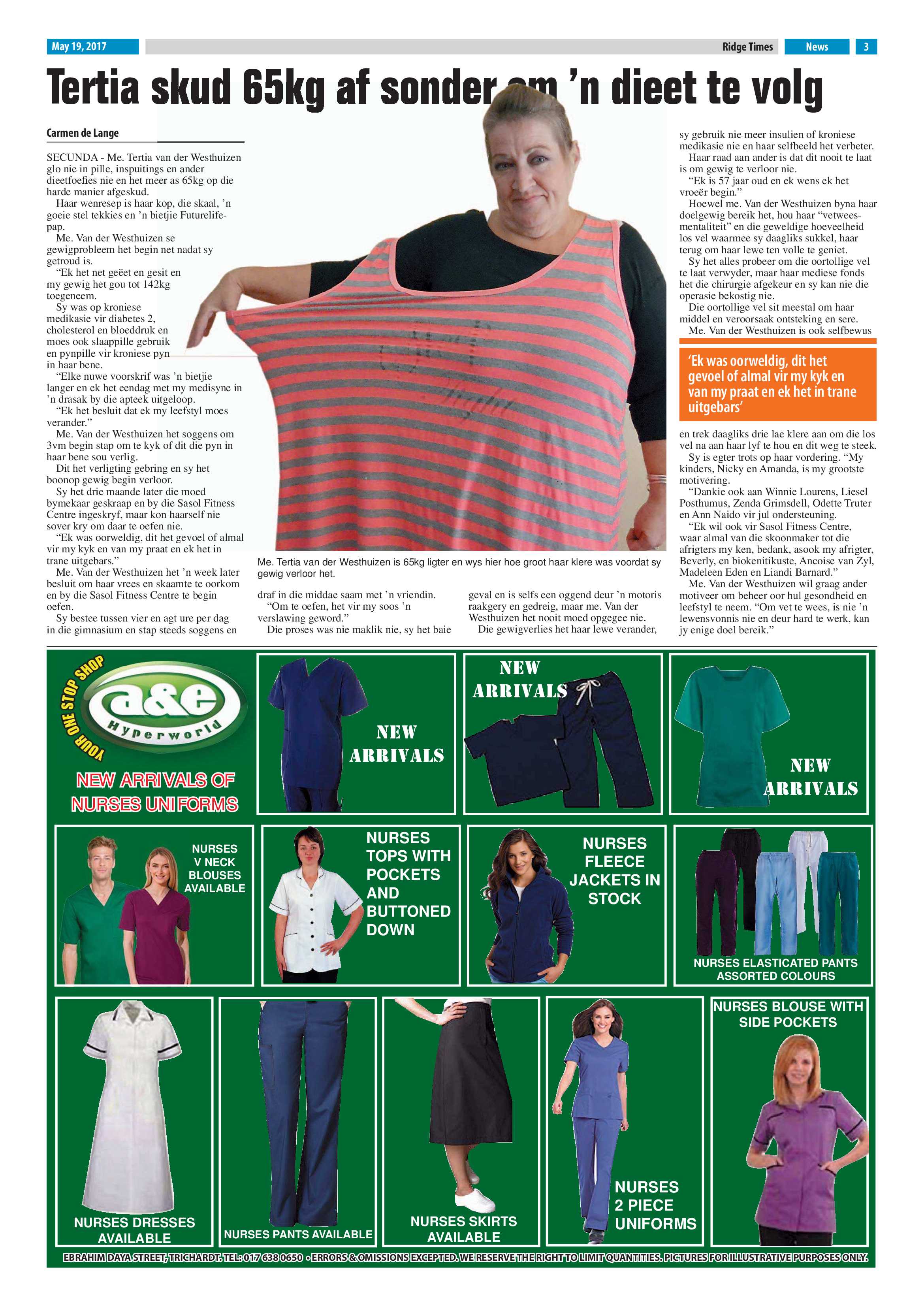 Ridge Times, 19 May 2017 page 3