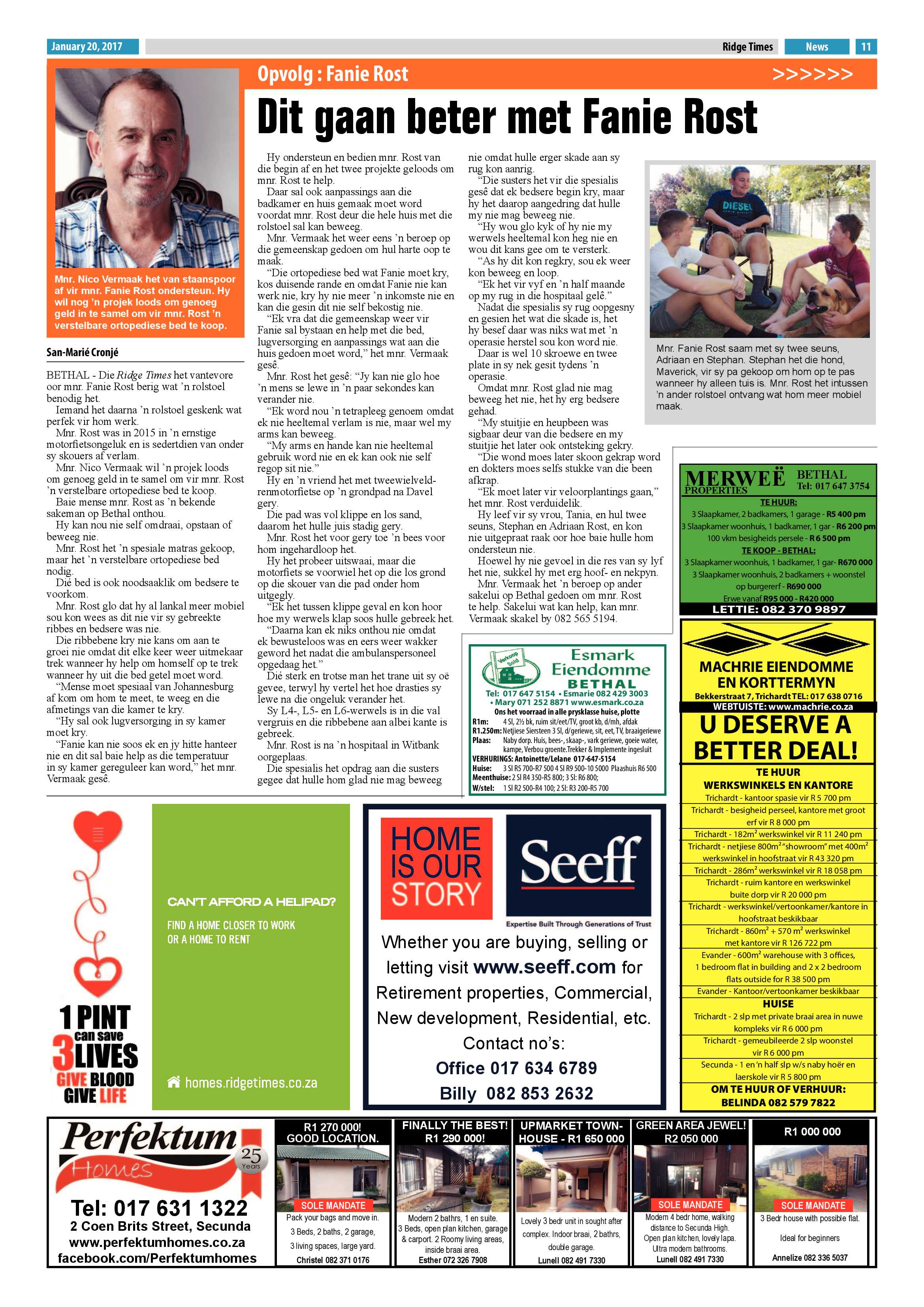 Ridge Times, 20 January 2017 page 11