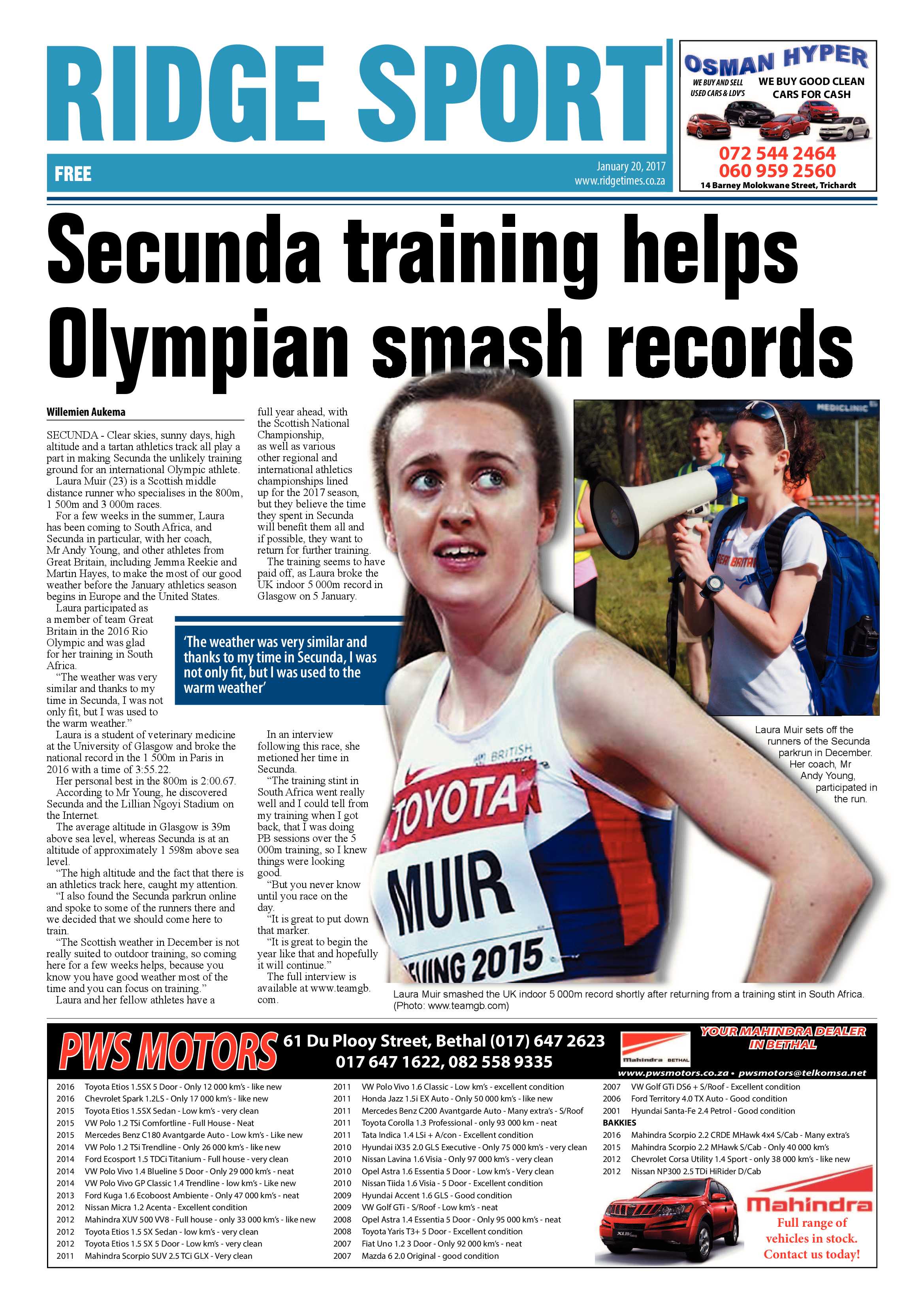 Ridge Times, 20 January 2017 page 20