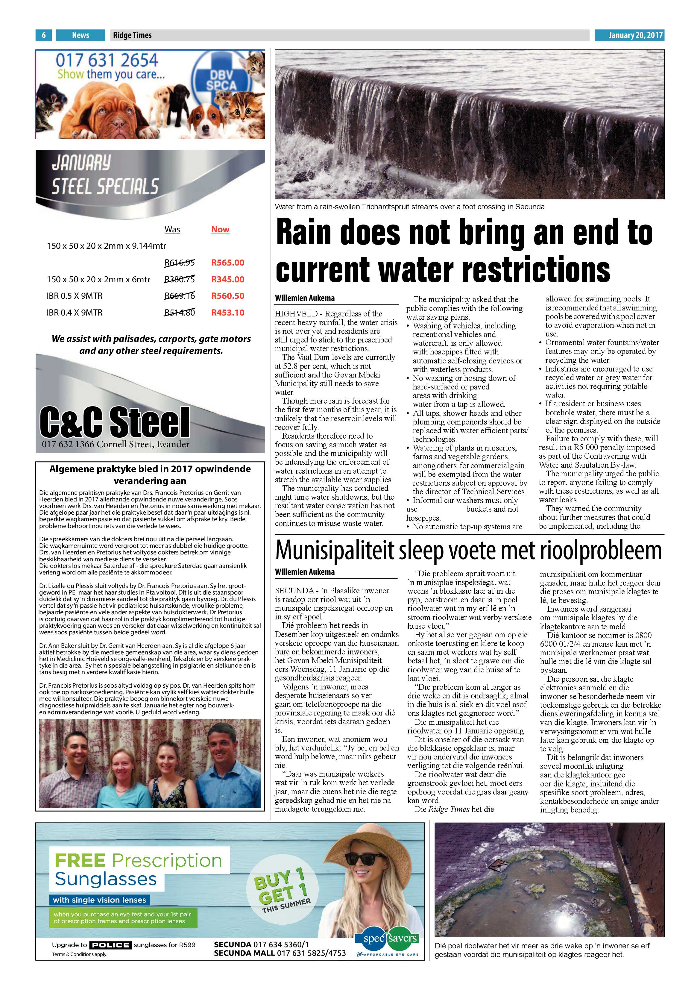 Ridge Times, 20 January 2017 page 6