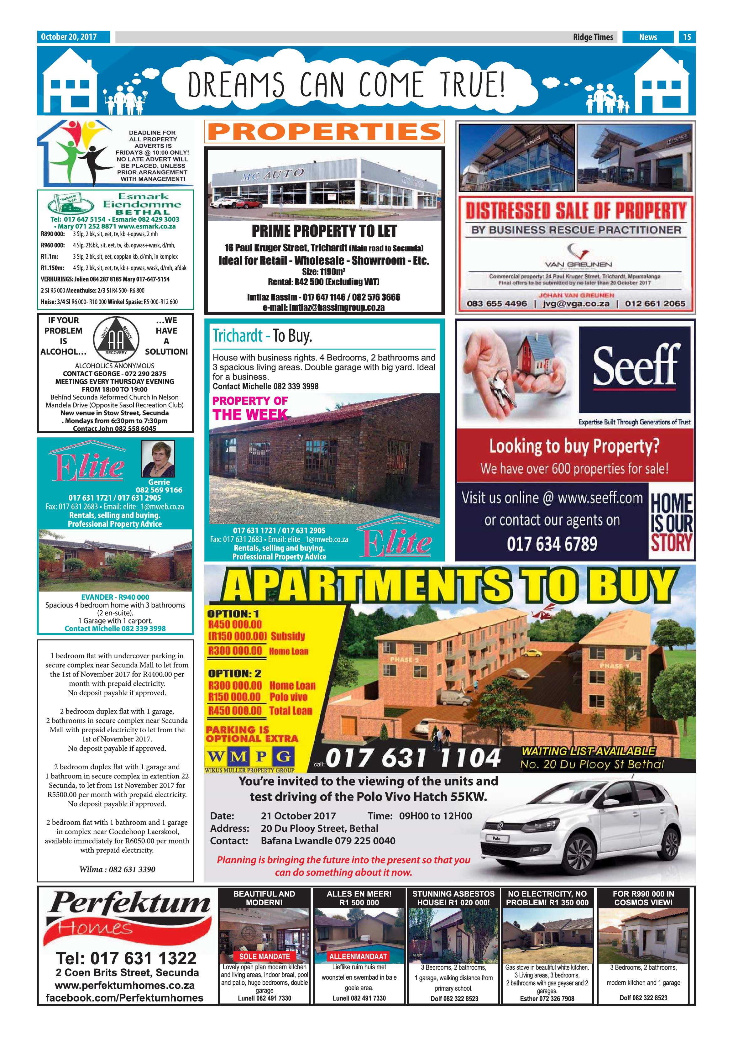 Ridge Times, 20 October 2017 page 15