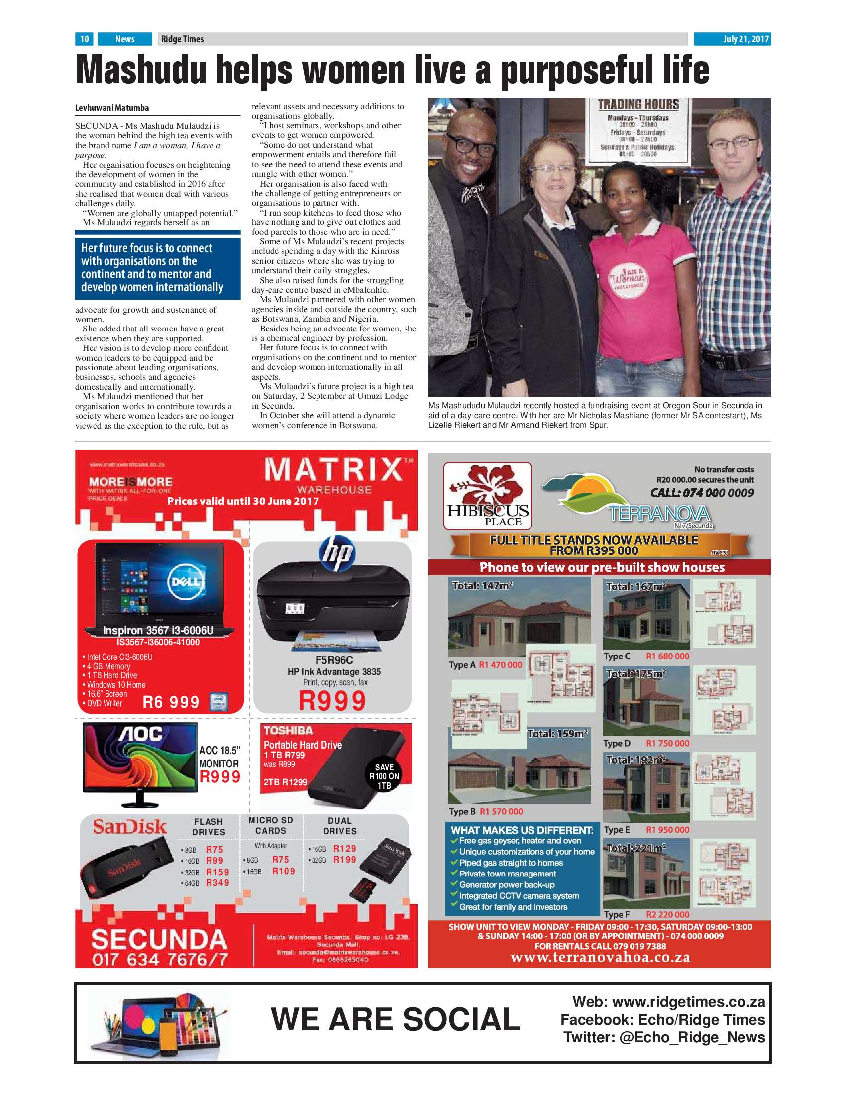 Ridge Times, 21 July 2017 page 10
