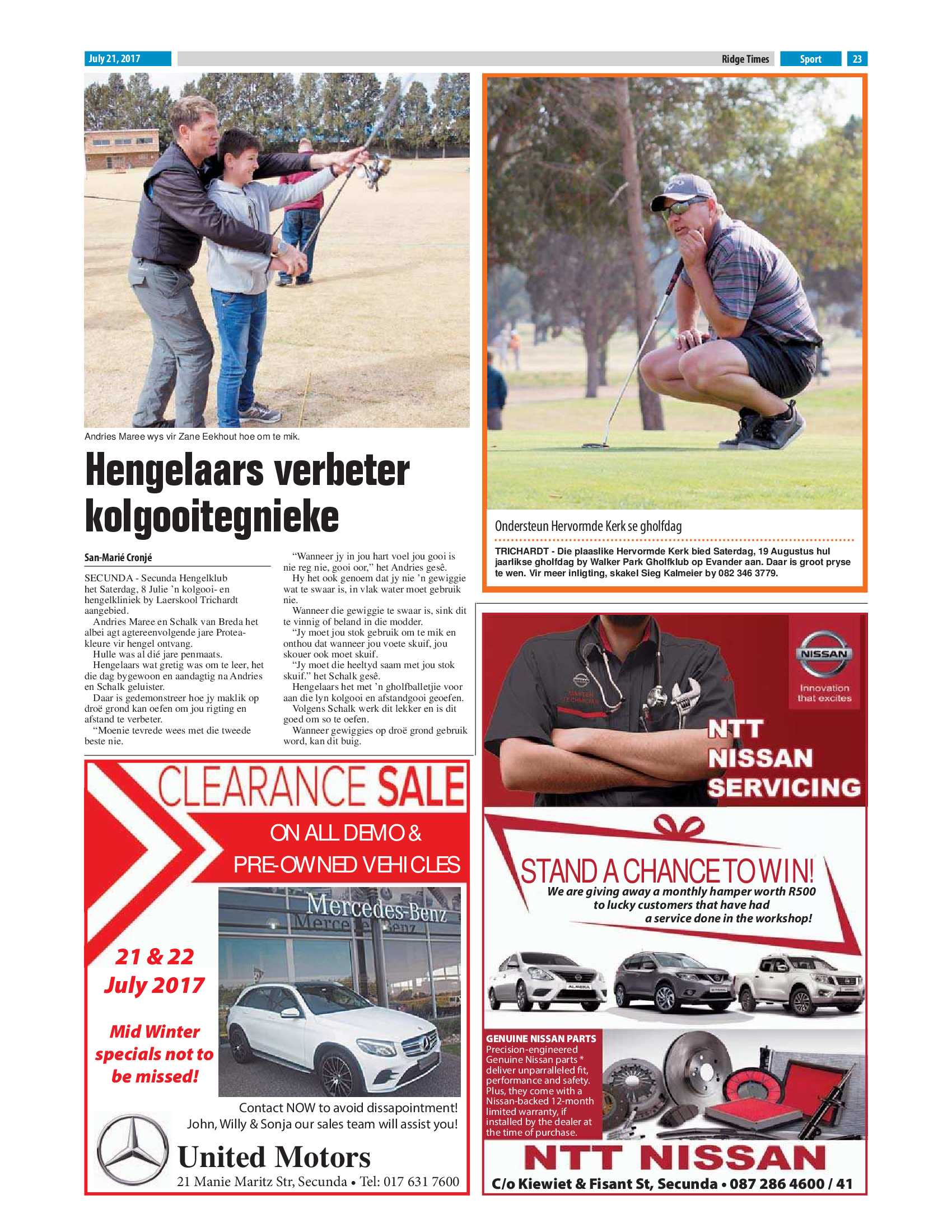 Ridge Times, 21 July 2017 page 23