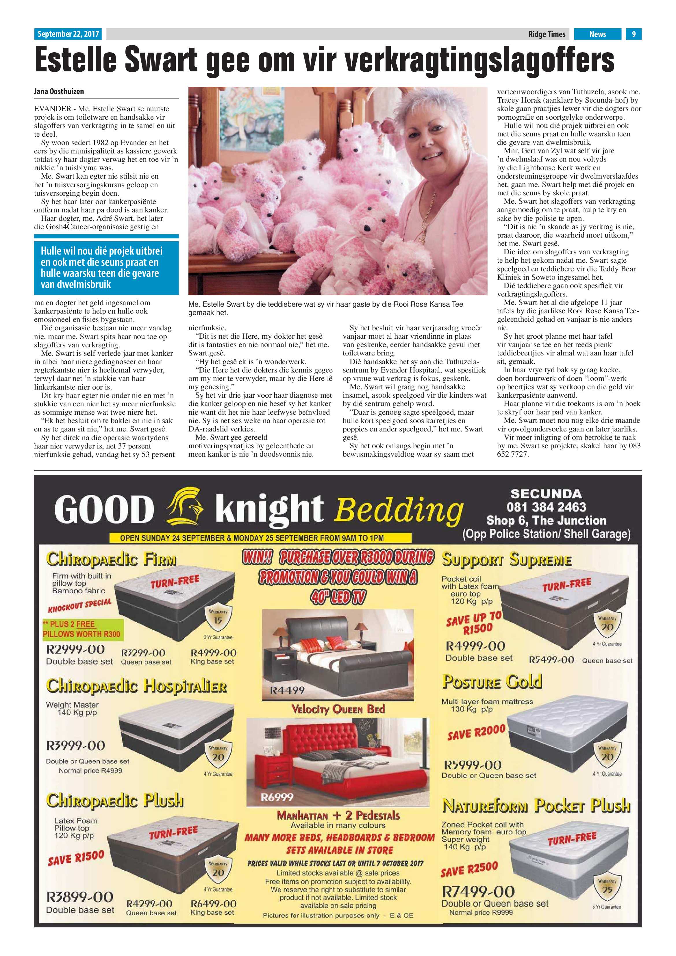 Ridge Times, 22 September 2017 page 9