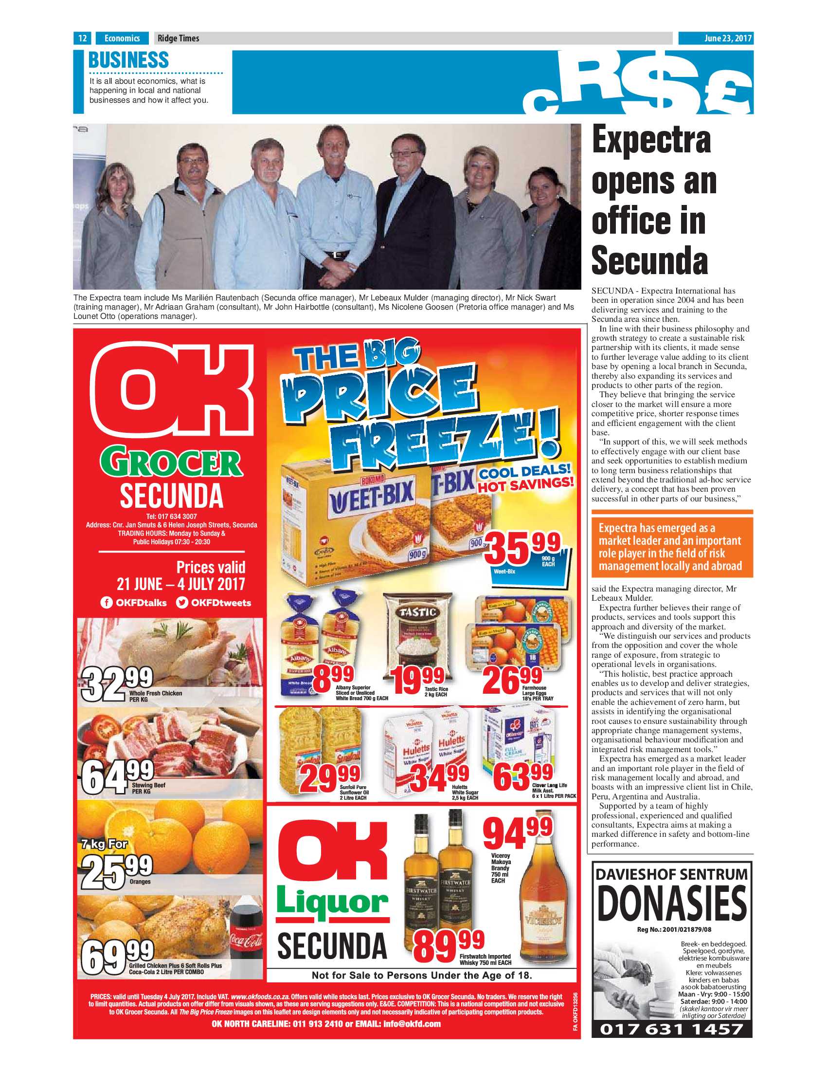 Ridge Times, 23 June 2017 page 12