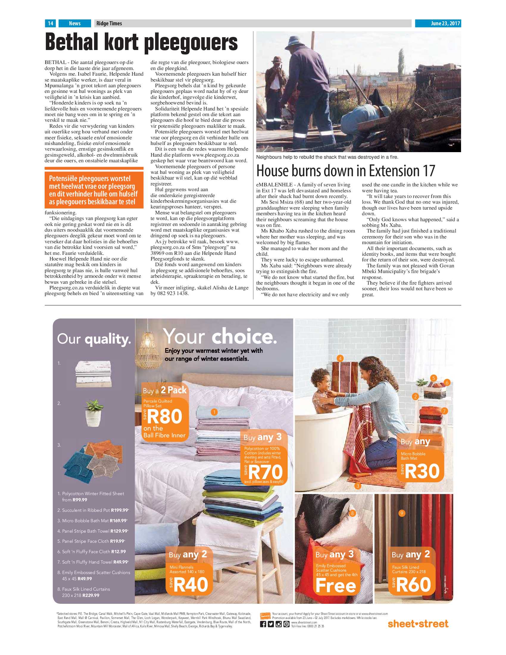 Ridge Times, 23 June 2017 page 14
