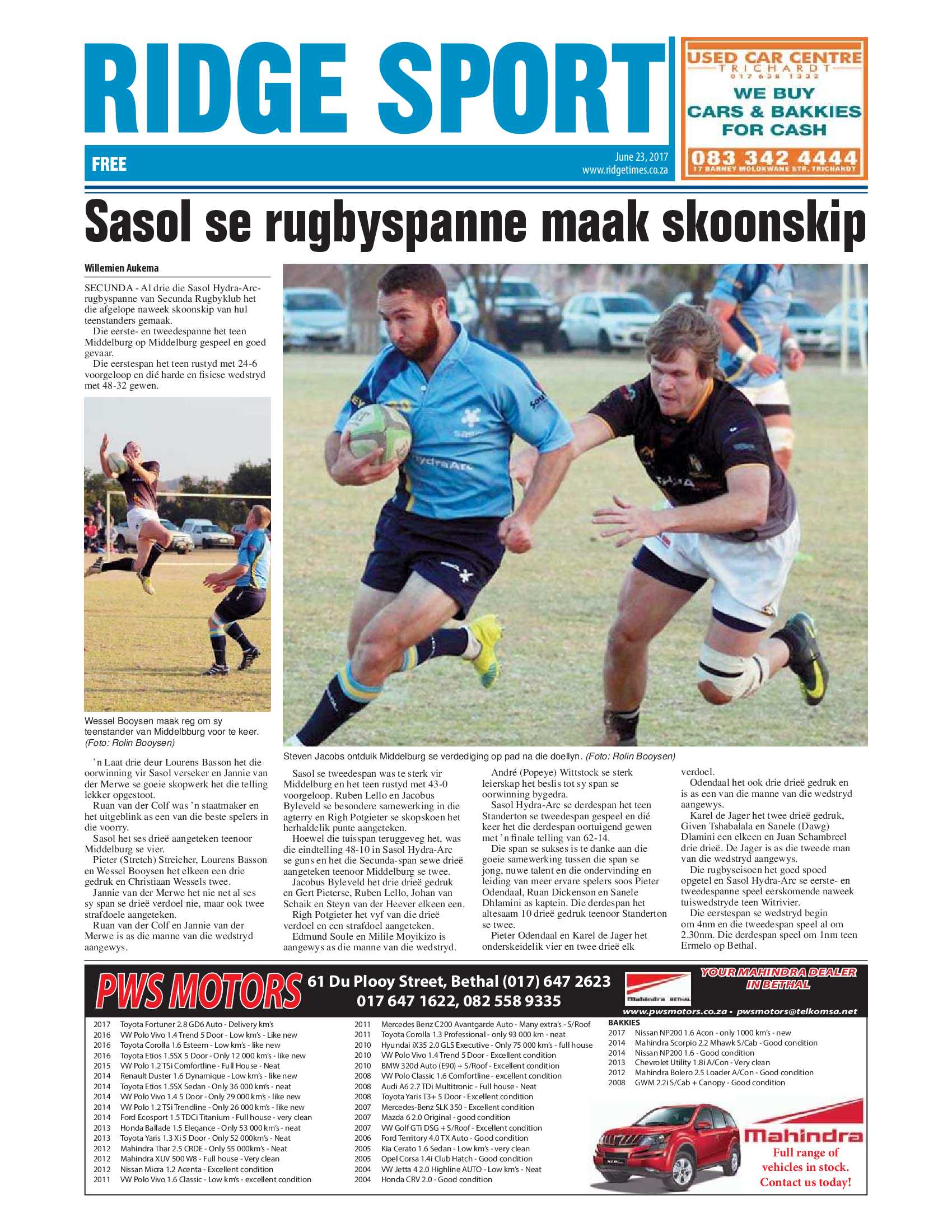 Ridge Times, 23 June 2017 page 24